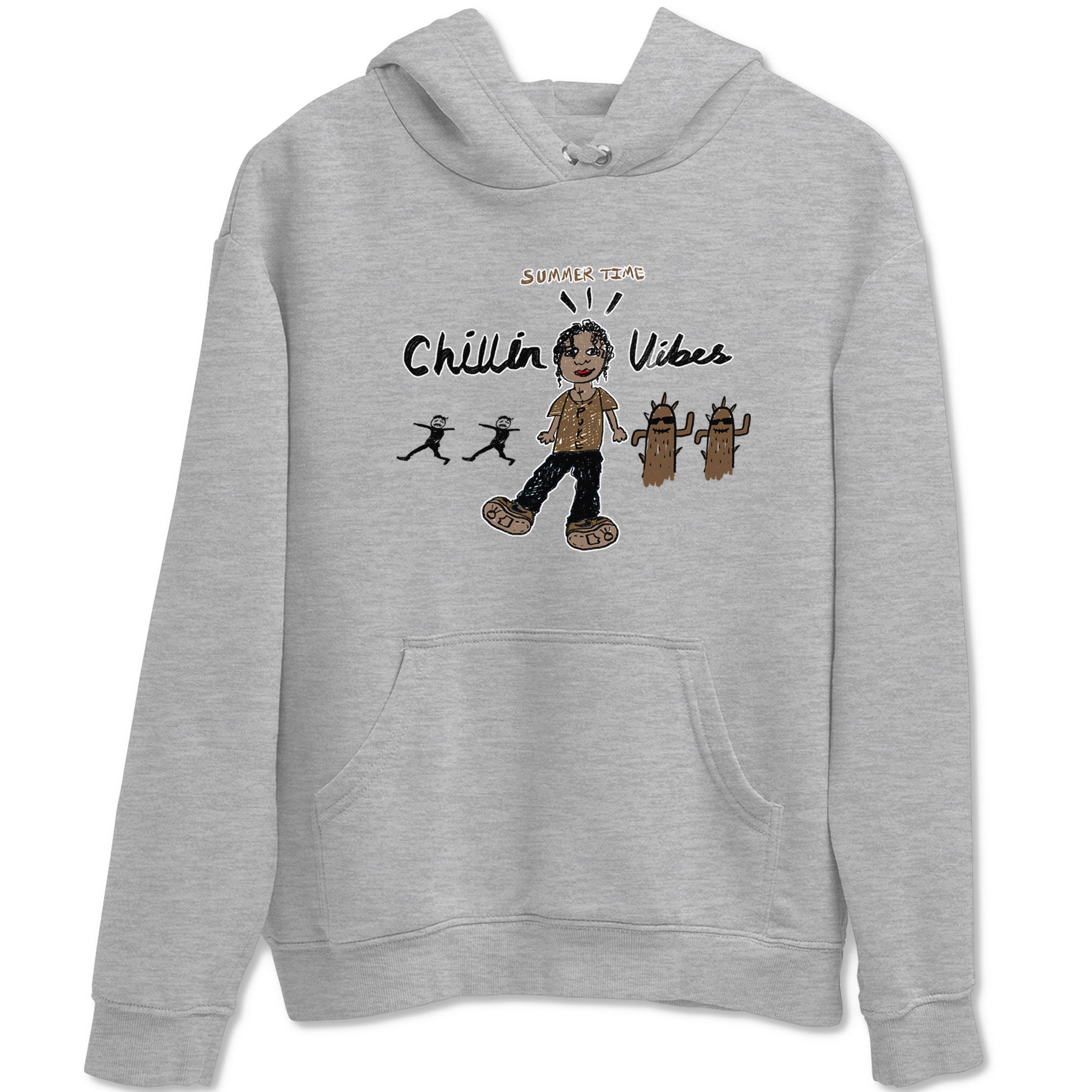 Chillin Vibes snkmatch Tees - Jordan Jumpman Jack Travis Scott Dark Mocha