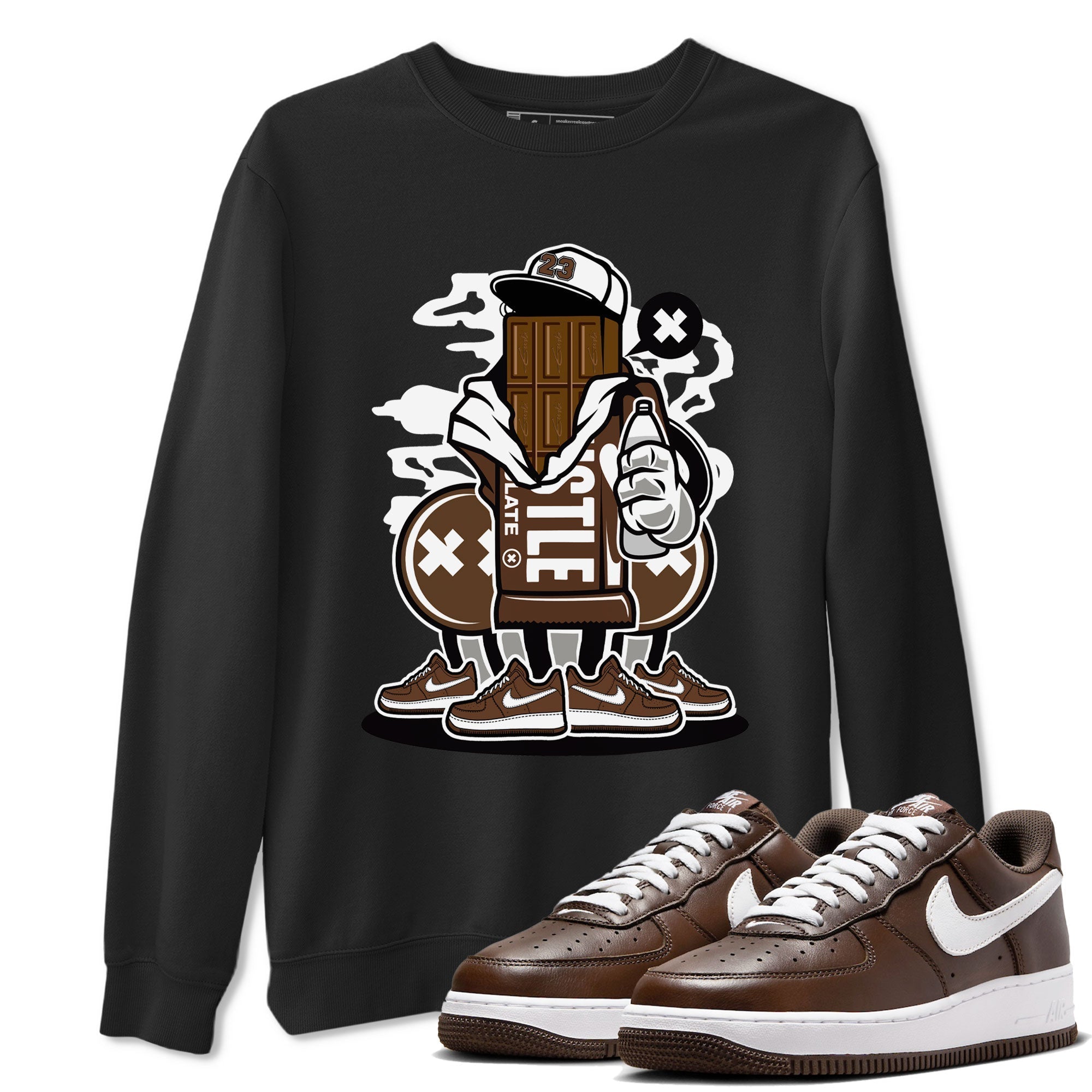 Chocolate Squad snkmatch Tee - Air Force 1 Chocolate