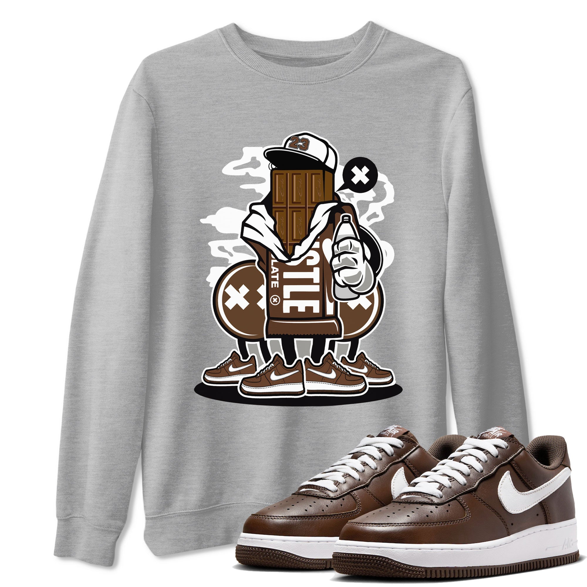 Chocolate Squad snkmatch Tee - Air Force 1 Chocolate