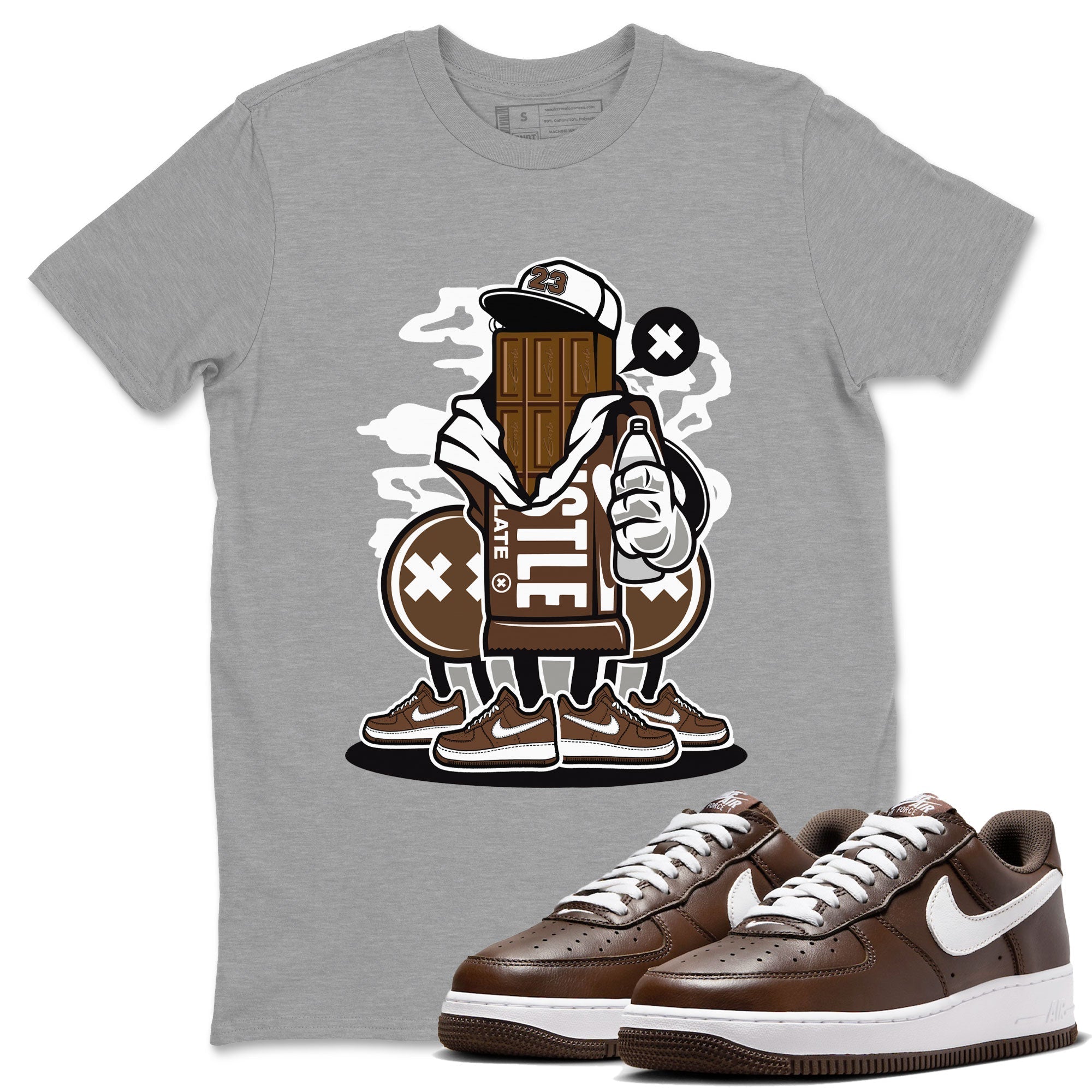 Chocolate Squad snkmatch Tee - Air Force 1 Chocolate