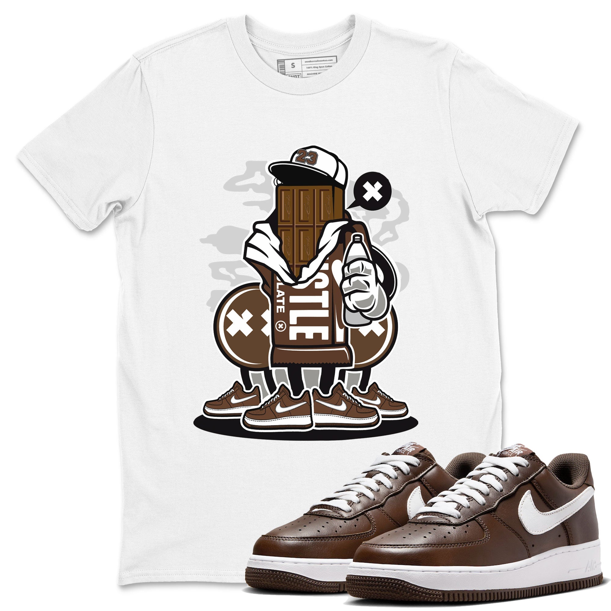 Chocolate Squad snkmatch Tee - Air Force 1 Chocolate