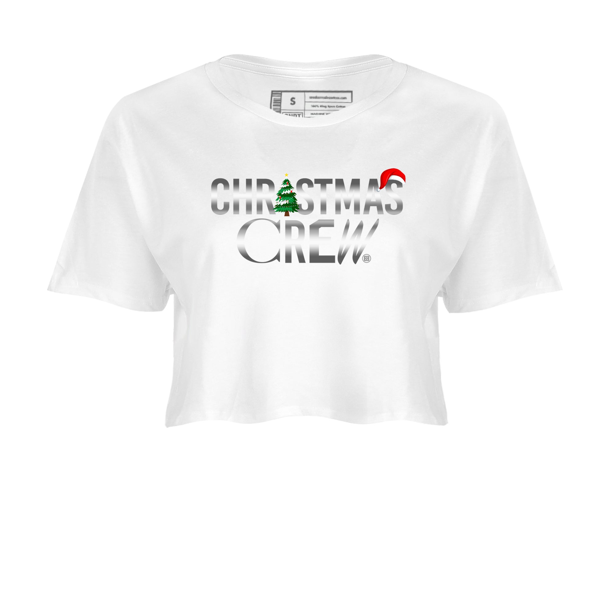 Christmas Crew snkmatch Women's Top - AE 1 Silver Metallic