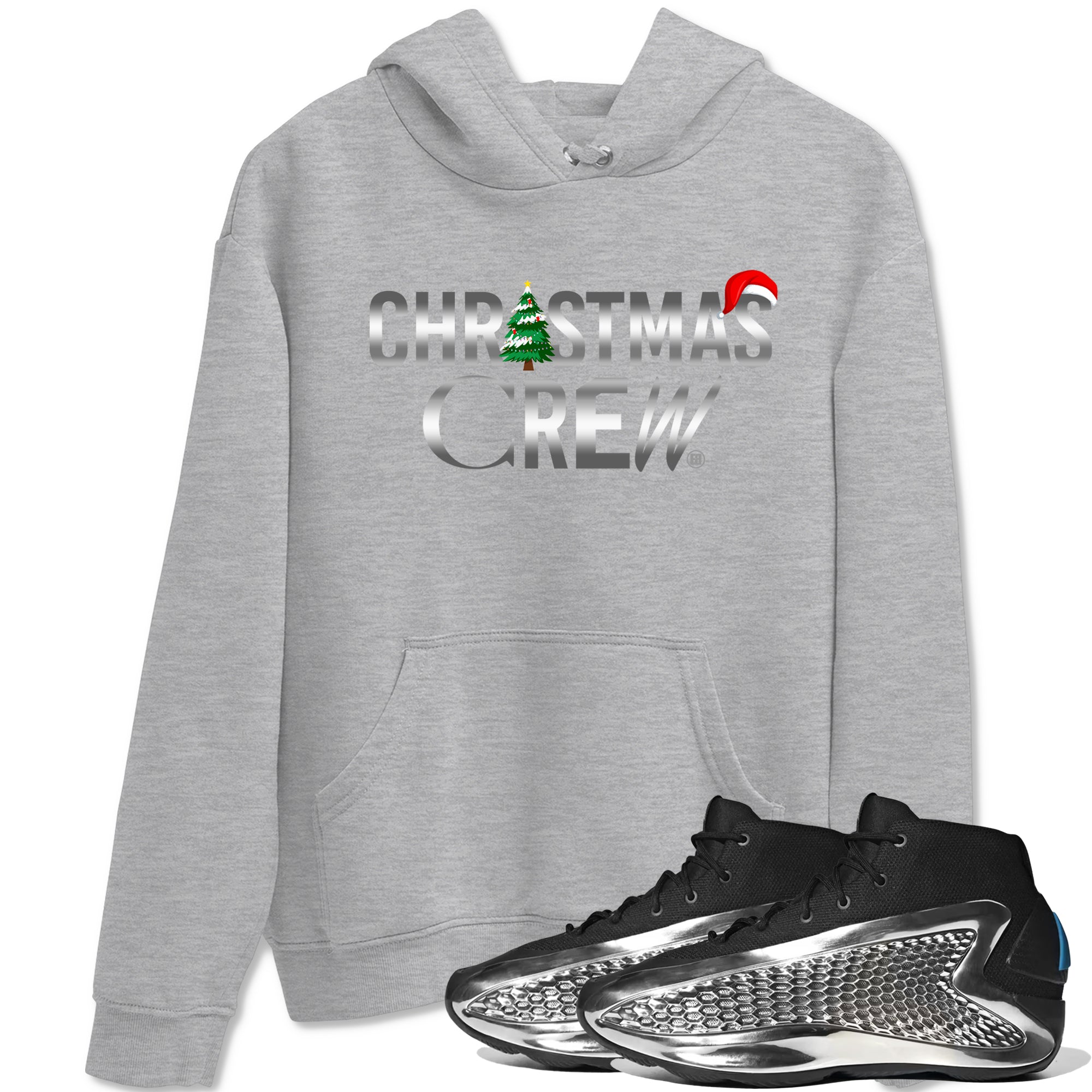 Christmas Crew snkmatch Tees - AE 1 Silver Metallic