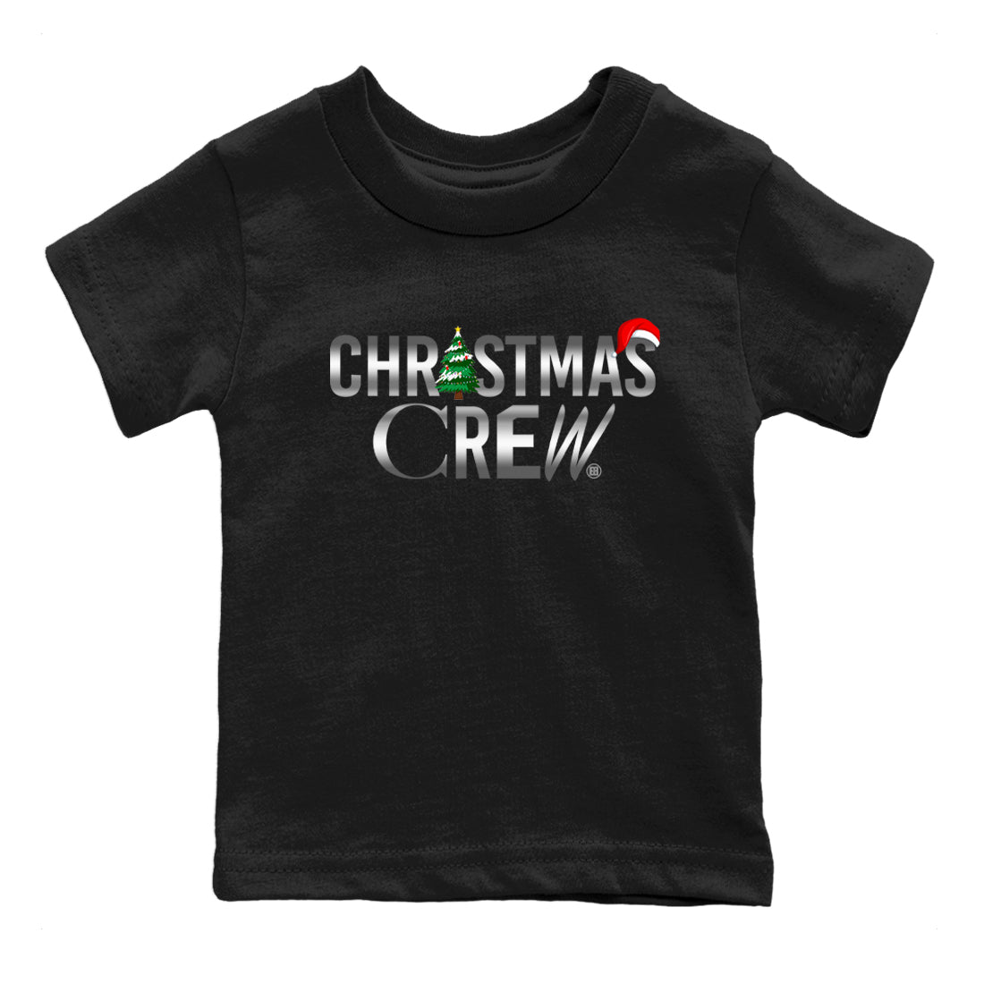 Christmas Crew snkmatch Tees Kids - AE 1 Silver Metallic