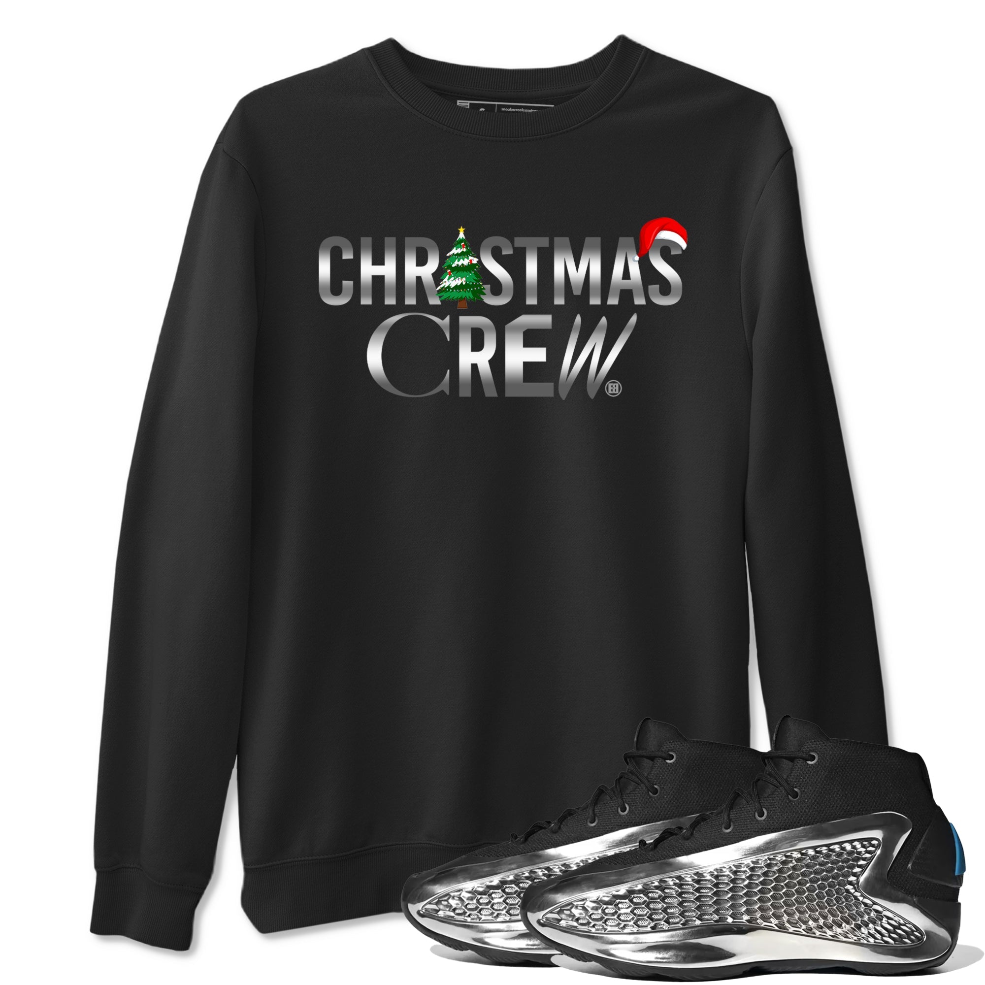 Christmas Crew snkmatch Tees - AE 1 Silver Metallic