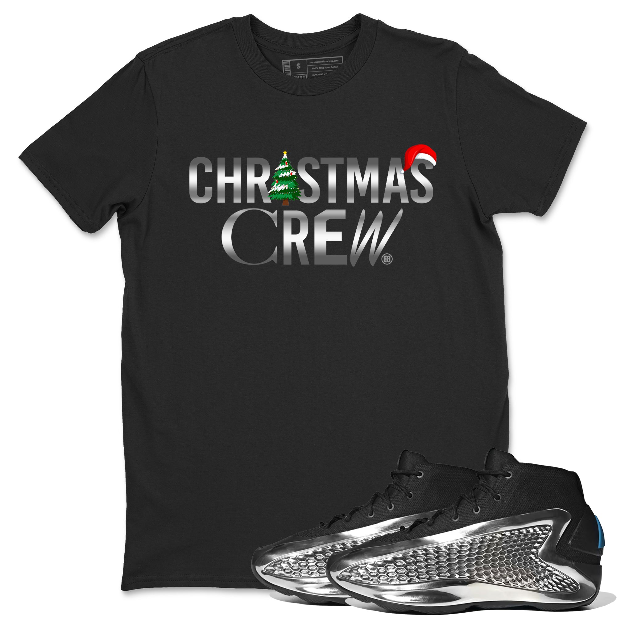 Christmas Crew snkmatch Tees - AE 1 Silver Metallic