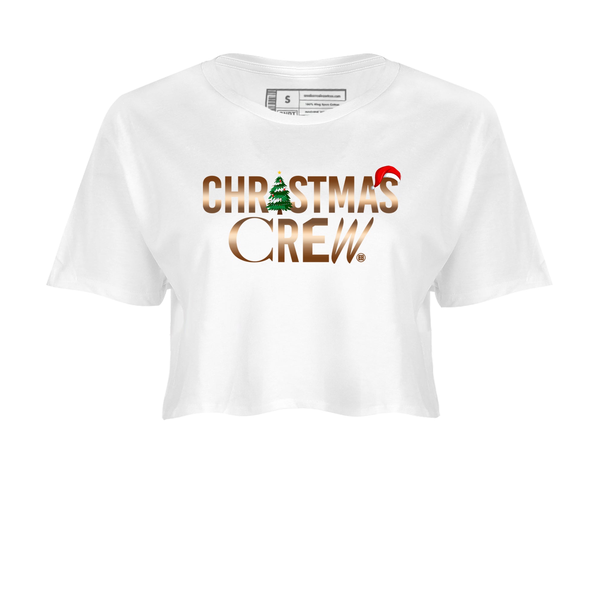 Christmas Crew snkmatch Women's Top - Air Foamposite One Metallic Copper