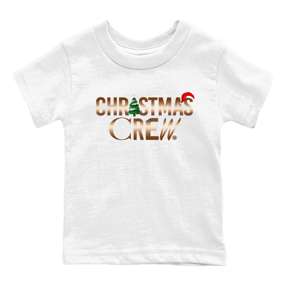Christmas Crew snkmatch Tees Kids - Air Foamposite One Metallic Copper