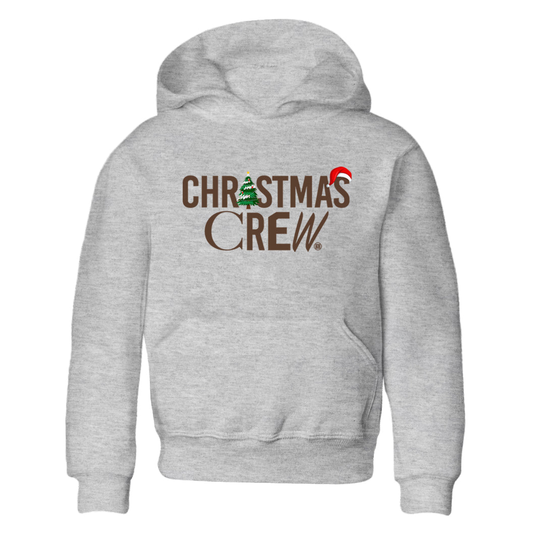 Christmas Crew snkmatch Tees Kids - Air Jordan 12 Baroque Brown
