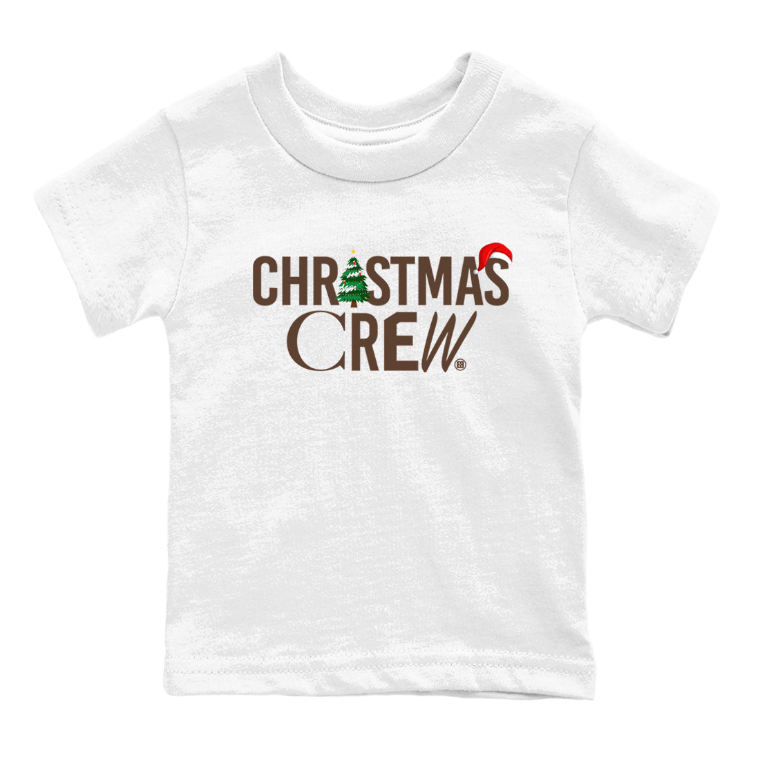 Christmas Crew snkmatch Tees Kids - Air Jordan 12 Baroque Brown