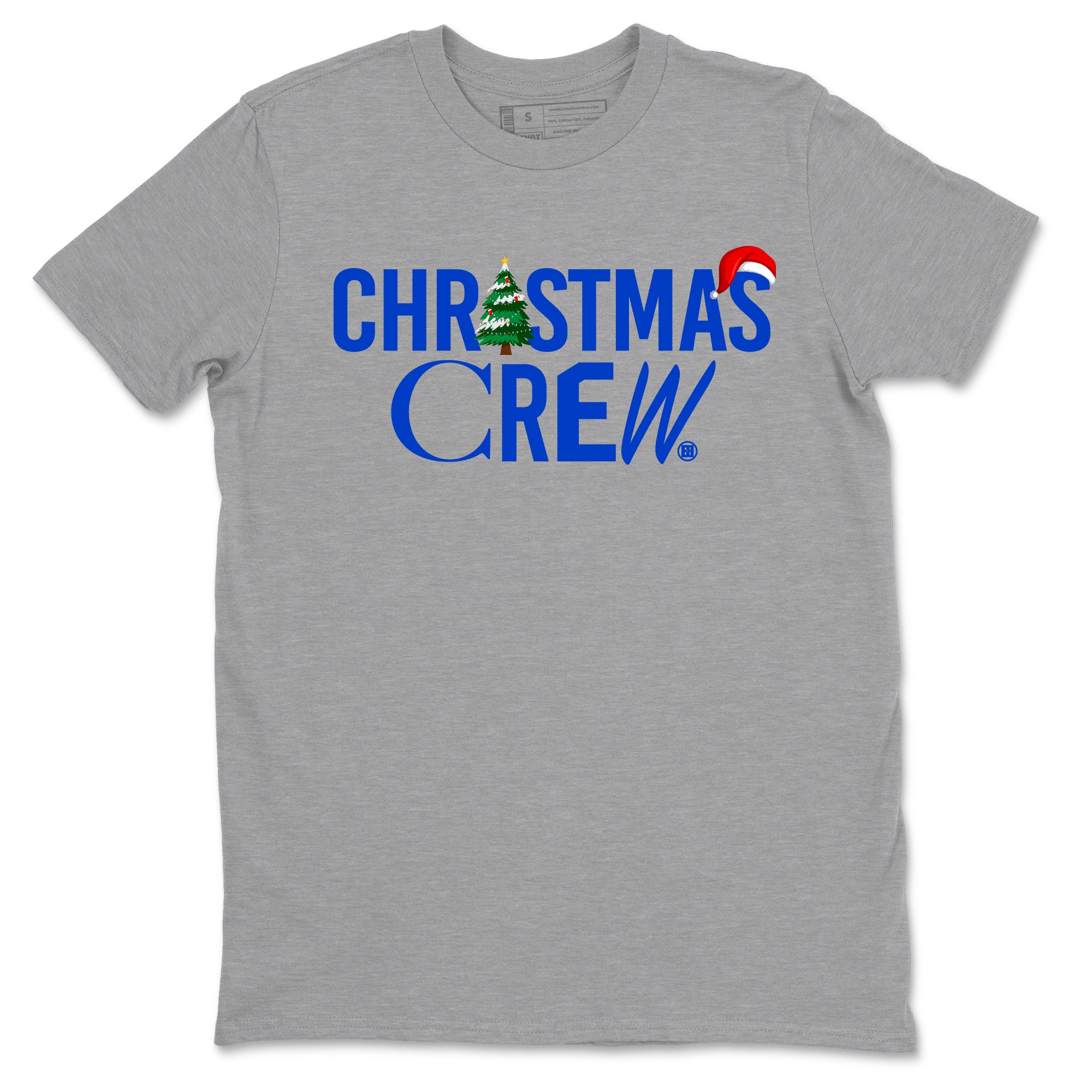 Christmas Crew snkmatch Tees - Air Jordan 12 Blueberry