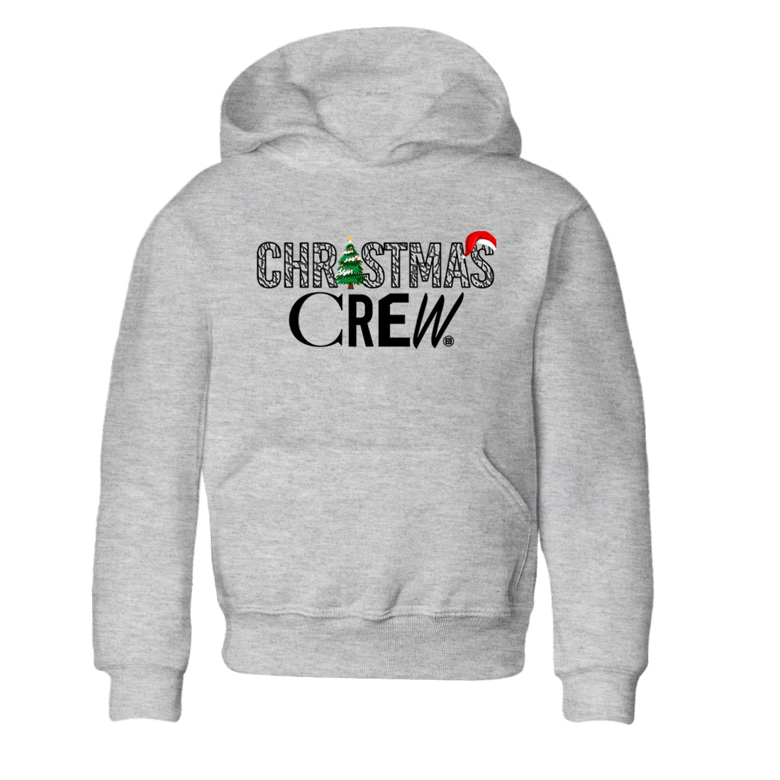 Christmas Crew snkmatch Tees Kids - Air Jordan 3 Black Cement