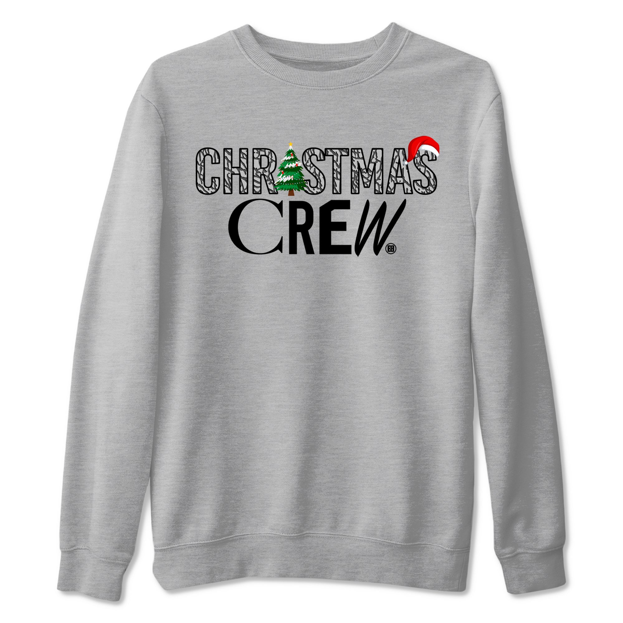 Christmas Crew snkmatch Tees - Air Jordan 3 Black Cement