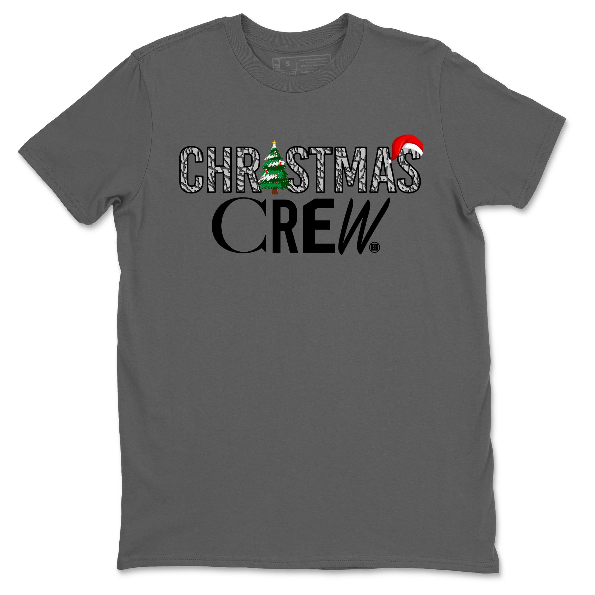 Christmas Crew snkmatch Tees - Air Jordan 3 Black Cement