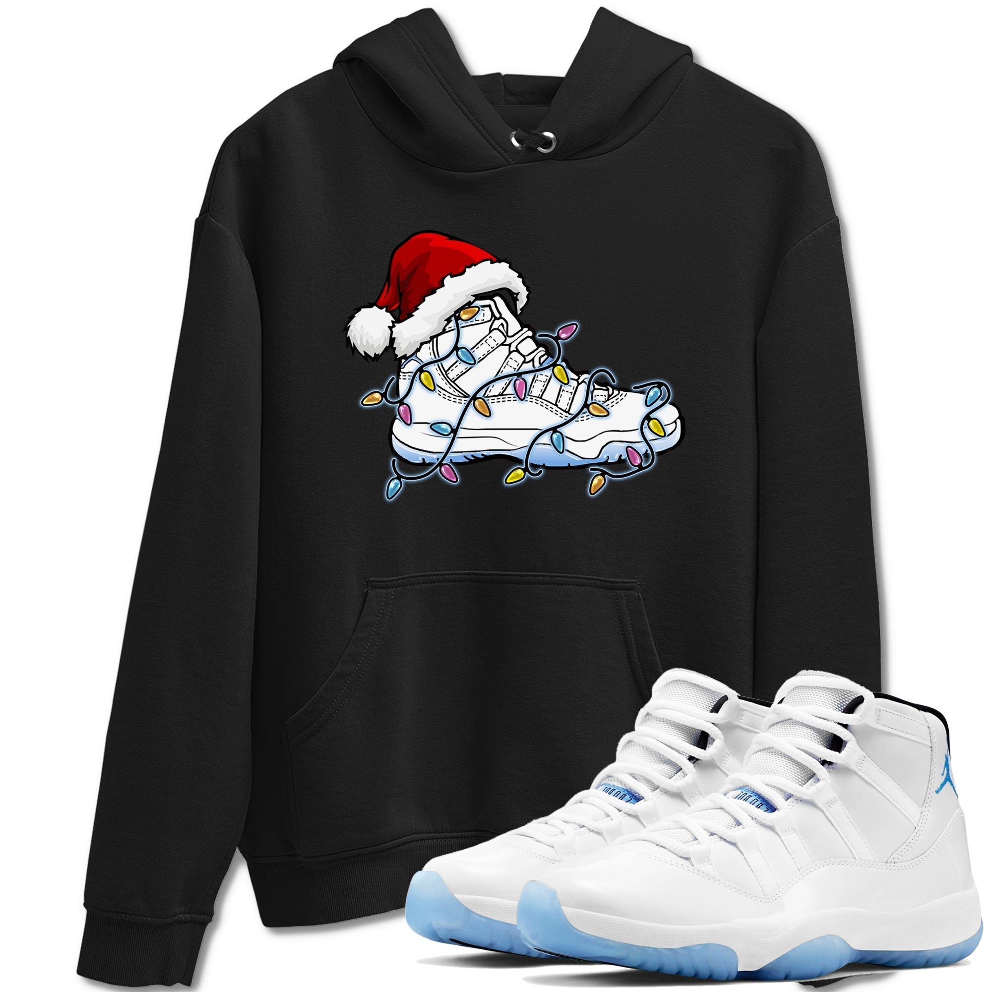 Christmas Light snkmatch snkmatch Tees - Air Jordan 11 Legend Blue