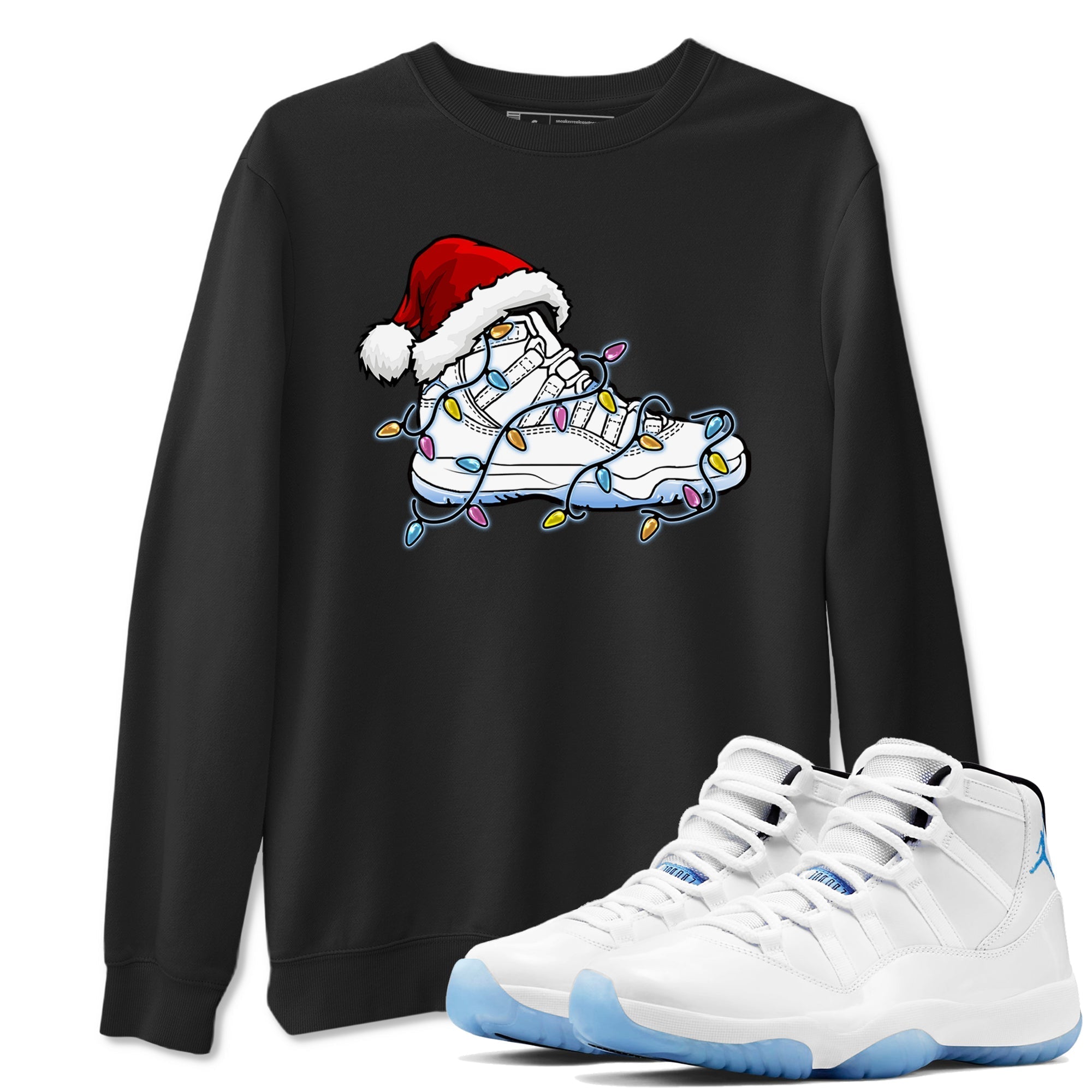 Christmas Light snkmatch snkmatch Tees - Air Jordan 11 Legend Blue