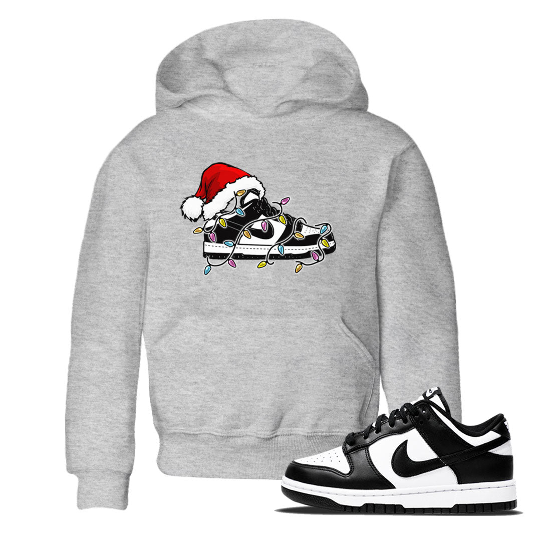 Christmas Light snkmatch snkmatch Tees Kids - Dunk Panda