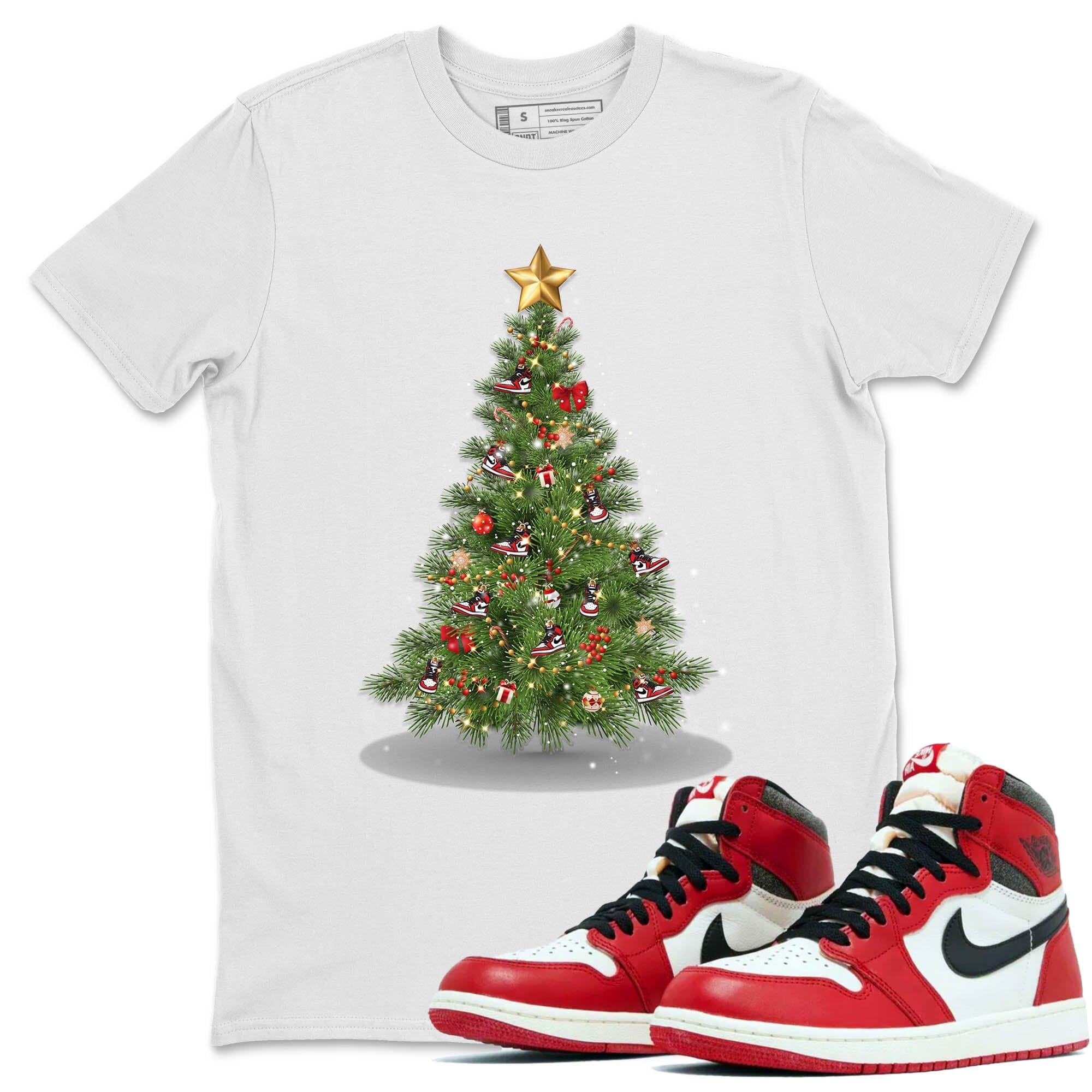 Christmas Tree Unisex Tops - Air Jordan 1 Lost & Found