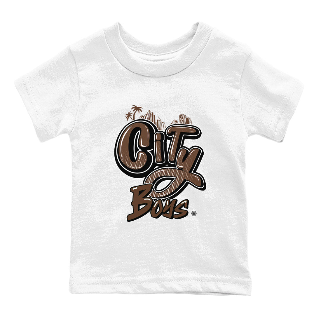 City Boys snkmatch Tee Kids - Air Force 1 Chocolate