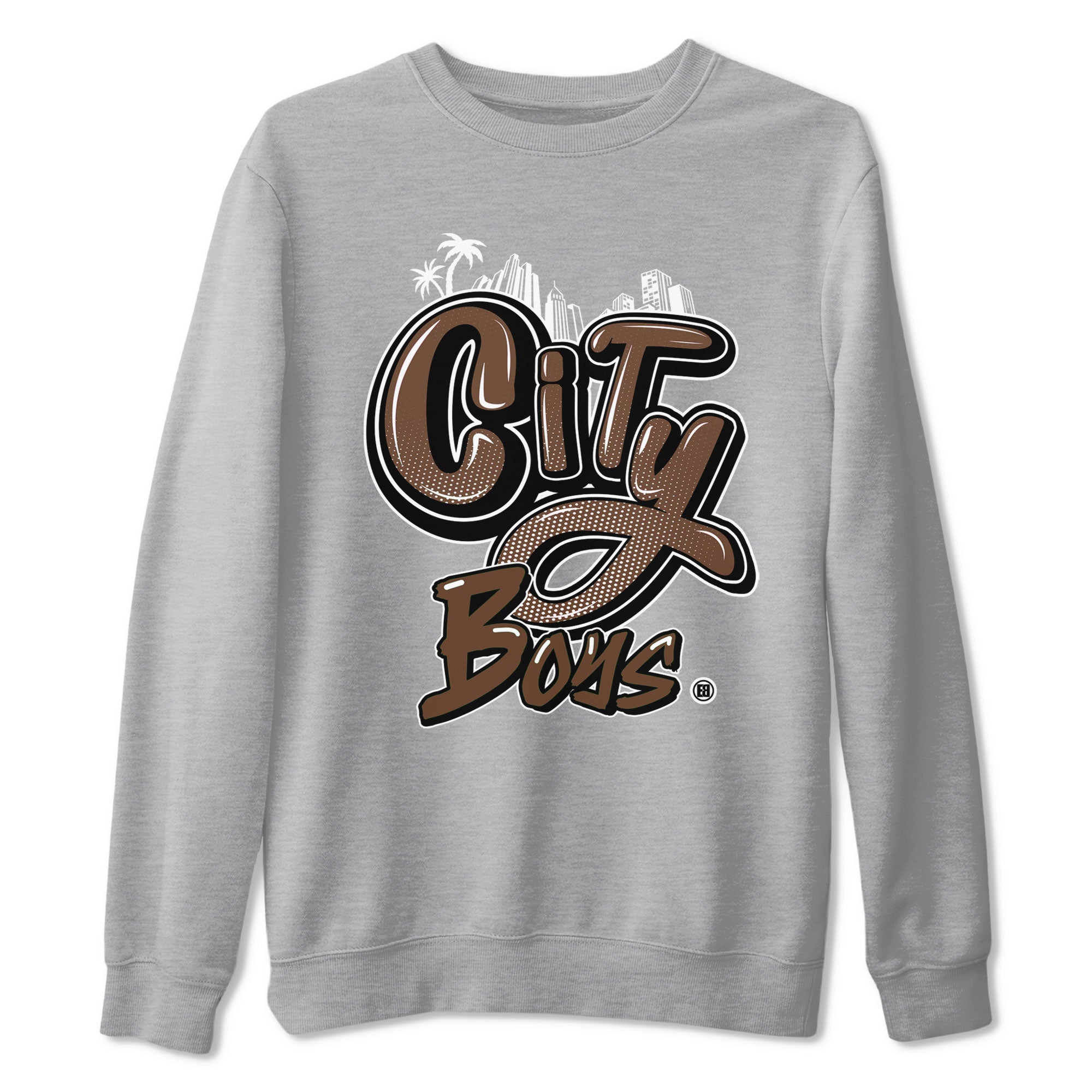 City Boys snkmatch Tee - Air Force 1 Chocolate