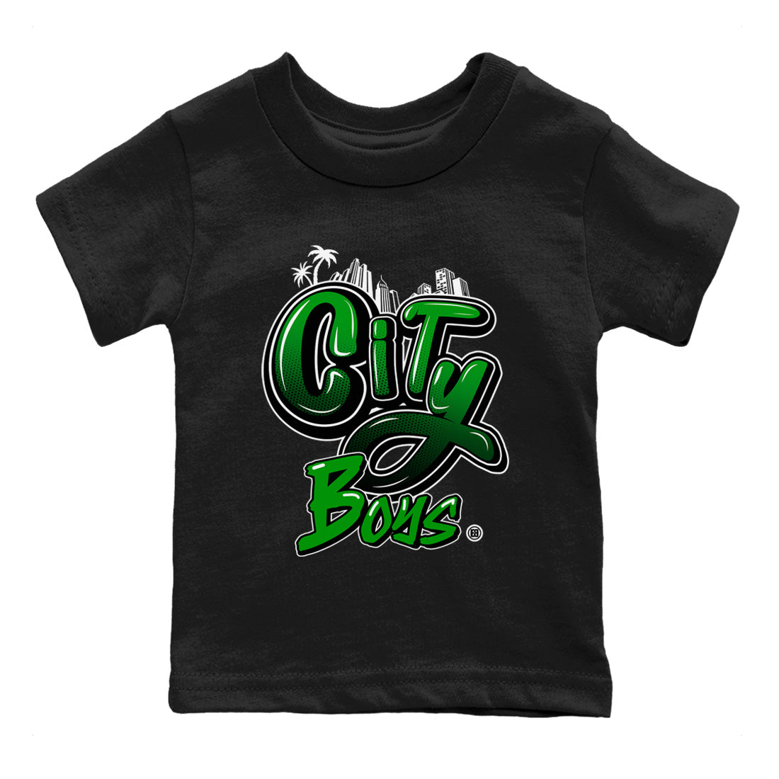City Boys Kids Tops - Air Jordan 1 Celtics