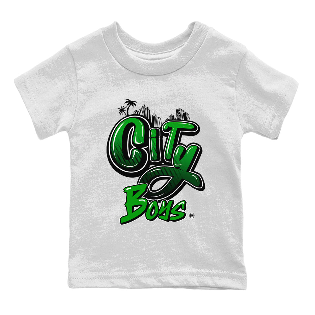 City Boys Kids Tops - Air Jordan 1 Celtics