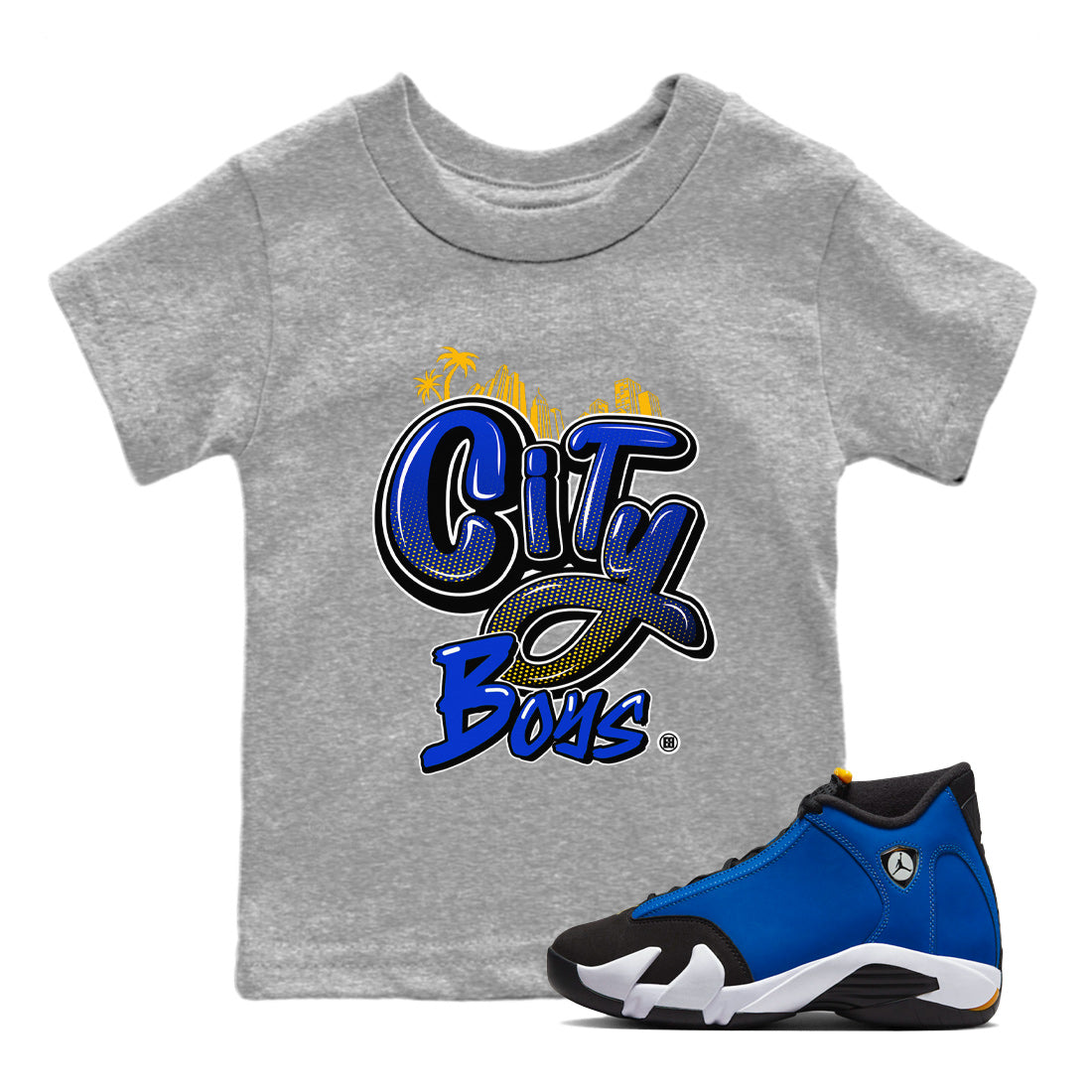 City Boys Kids Tops - Air Jordan 14 Laney