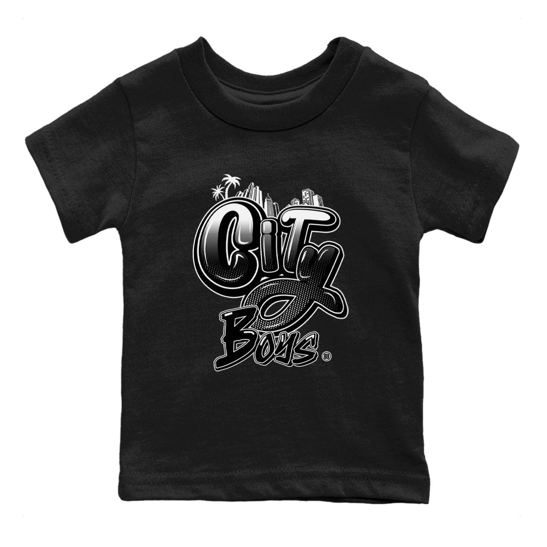 City Boys snkmatch Tees Kids - Air Jordan 14 Panda