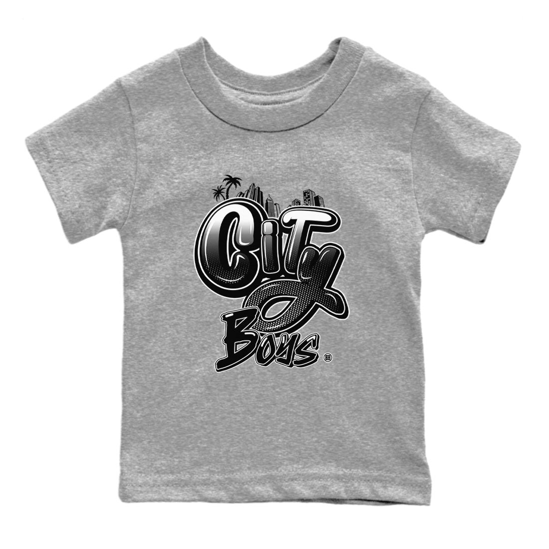 City Boys snkmatch Tees Kids - Air Jordan 14 Panda