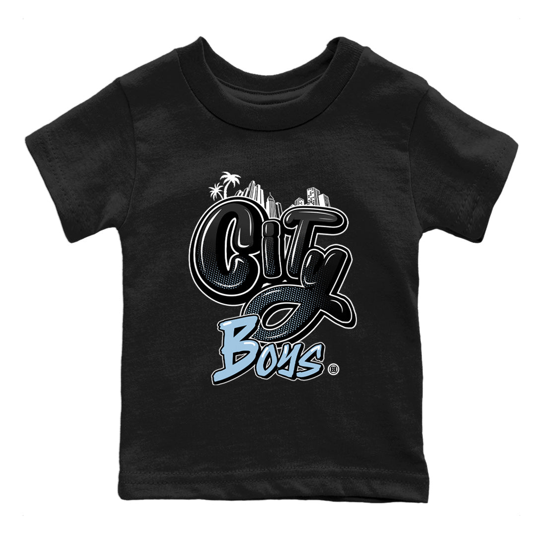 City Boys Kids Tops - Air Jordan 7 Chambray