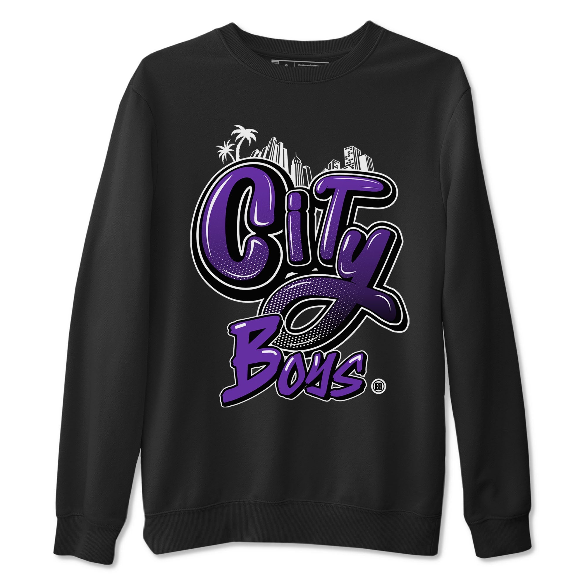 City Boys snkmatch Tees - Dunk Low Court Purple