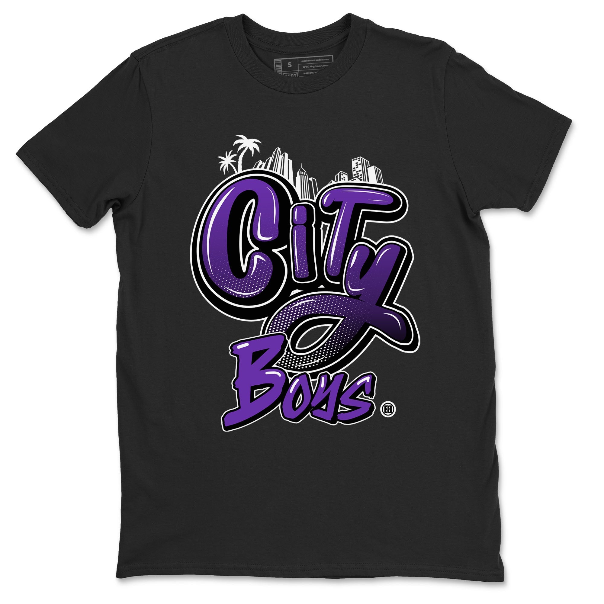 City Boys snkmatch Tees - Dunk Low Court Purple