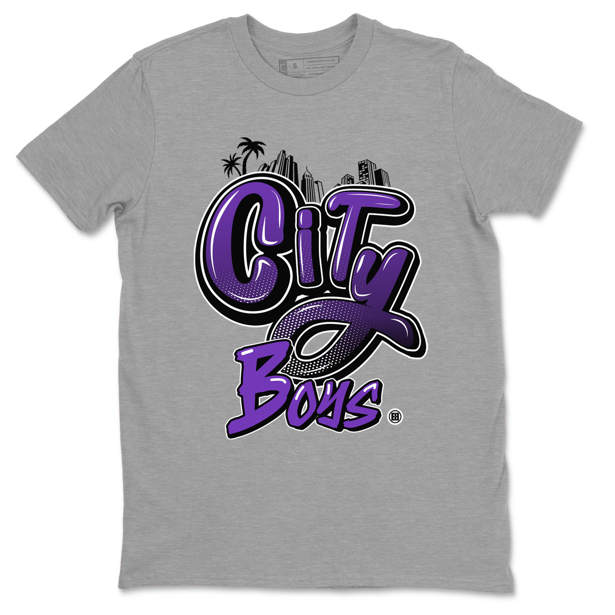 City Boys snkmatch Tees - Dunk Low Court Purple
