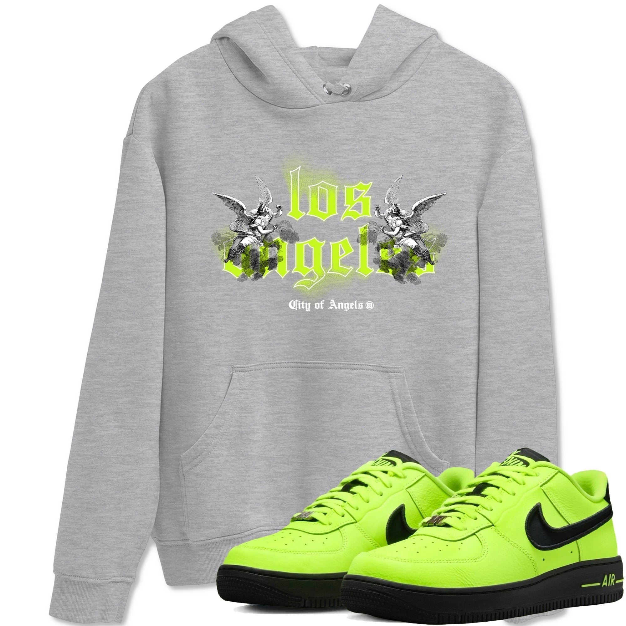City Of Angeles snkmatch Tees - Air Force 1 Volt