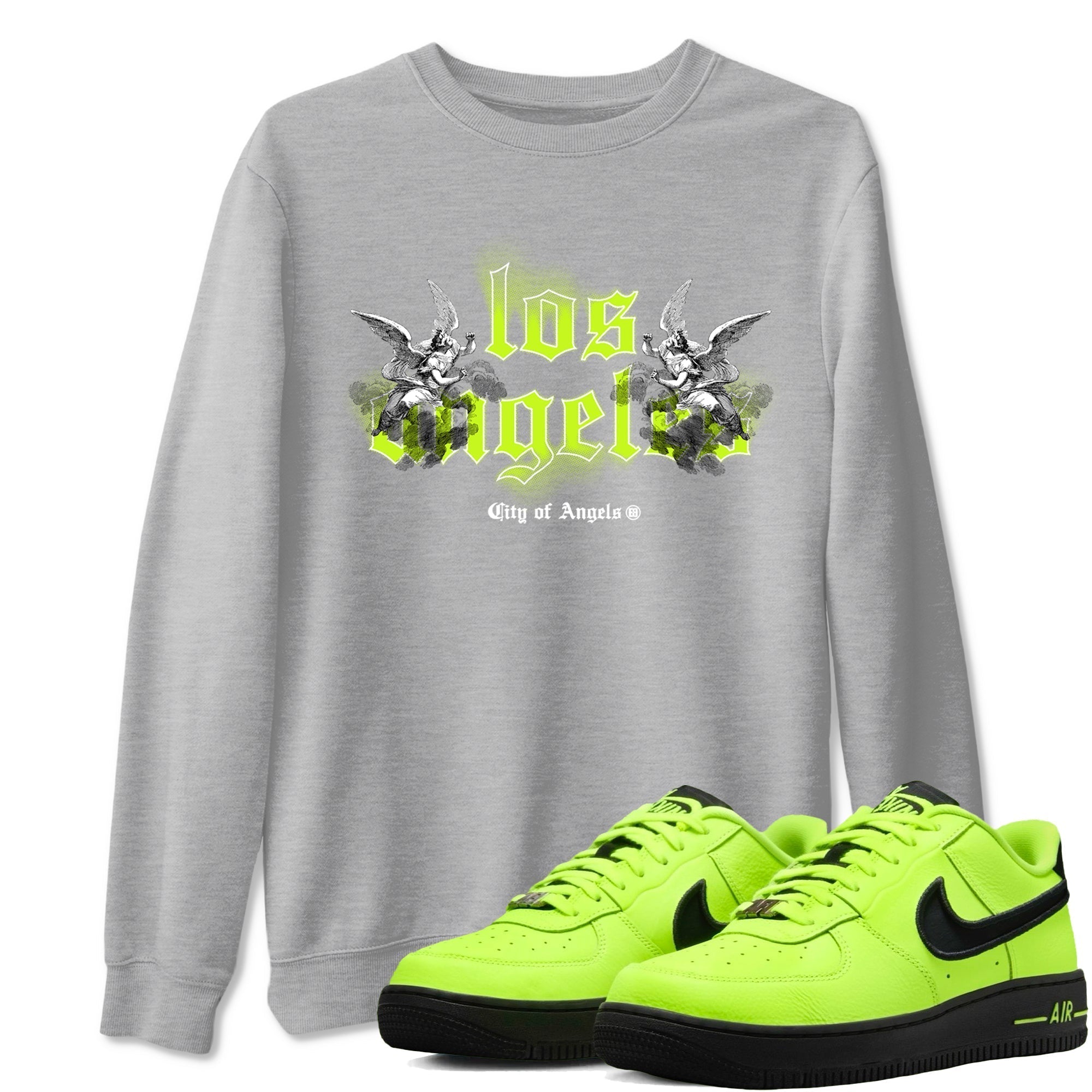City Of Angeles snkmatch Tees - Air Force 1 Volt
