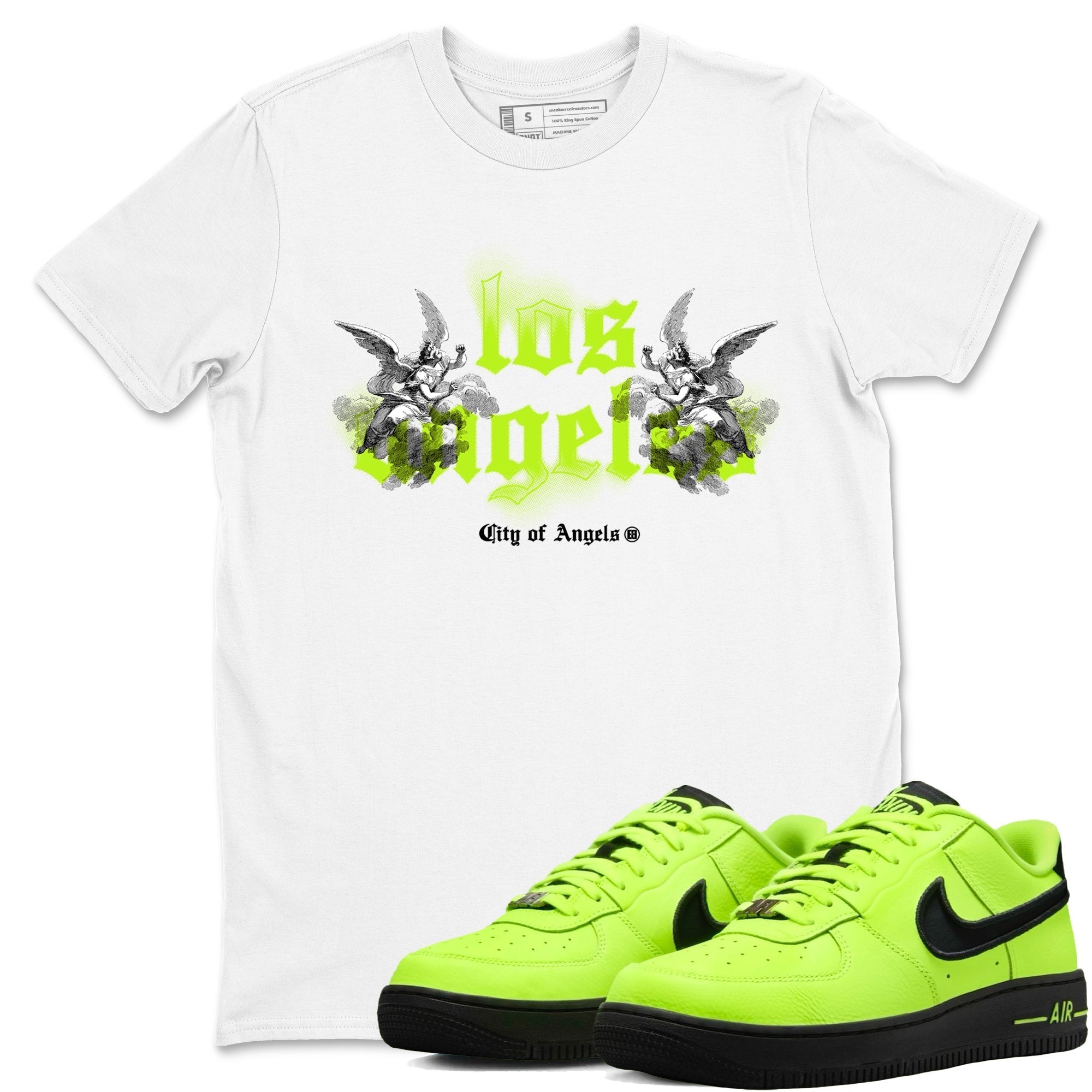 City Of Angeles snkmatch Tees - Air Force 1 Volt