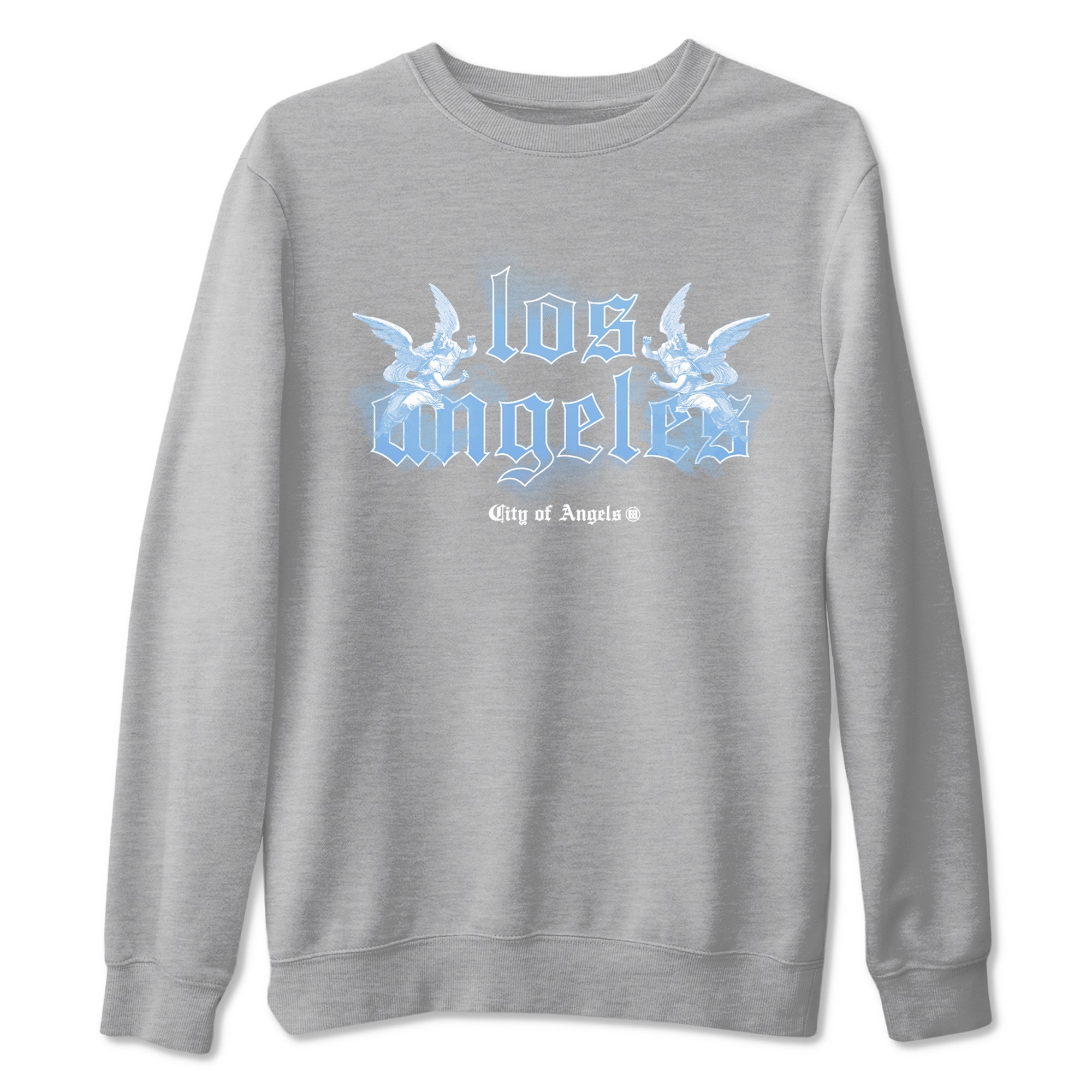 City Of Angeles snkmatch Tees - Air Jordan 11 Legend Blue