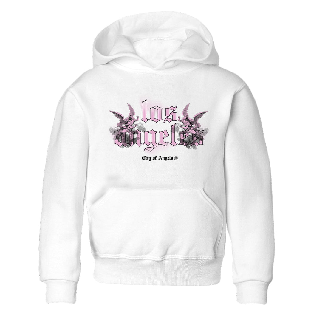 City Of Angeles snkmatch Tees Kids - Air Jordan 4 Orchid