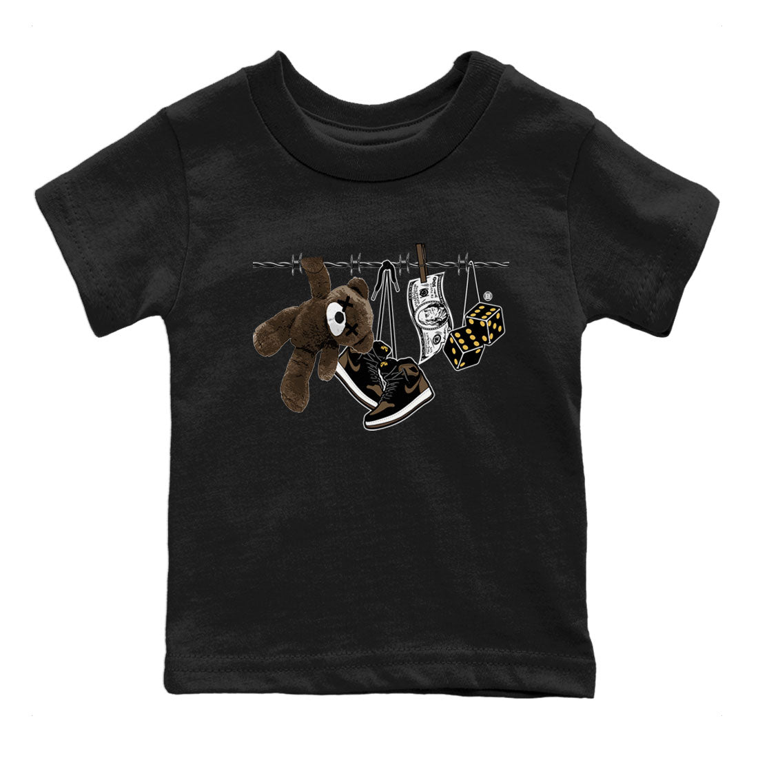 Clothesline snkmatch Tee Kids - Air Jordan 1 Palomino