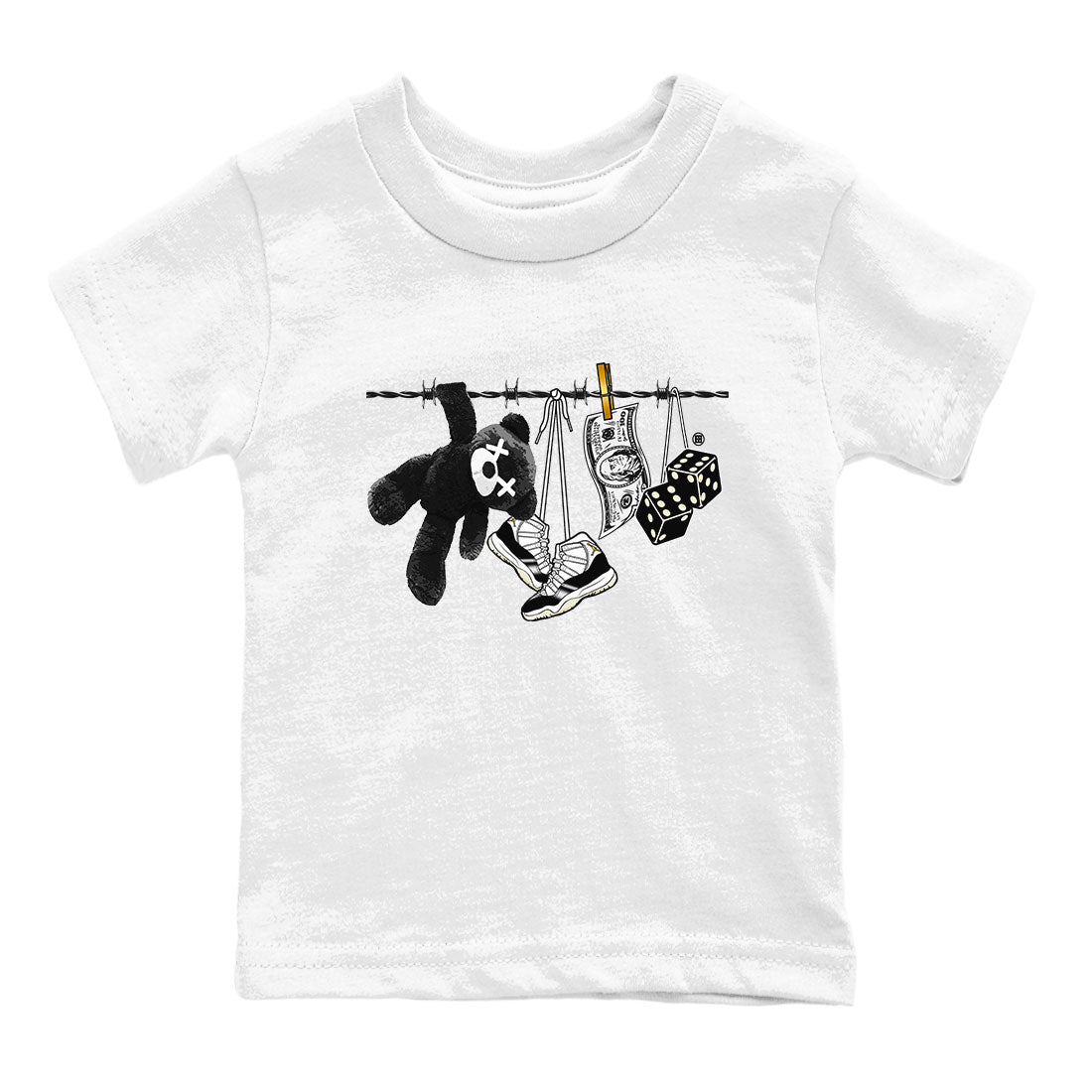 Clothesline snkmatch Tees Kids - Air Jordan 11 Gratitude