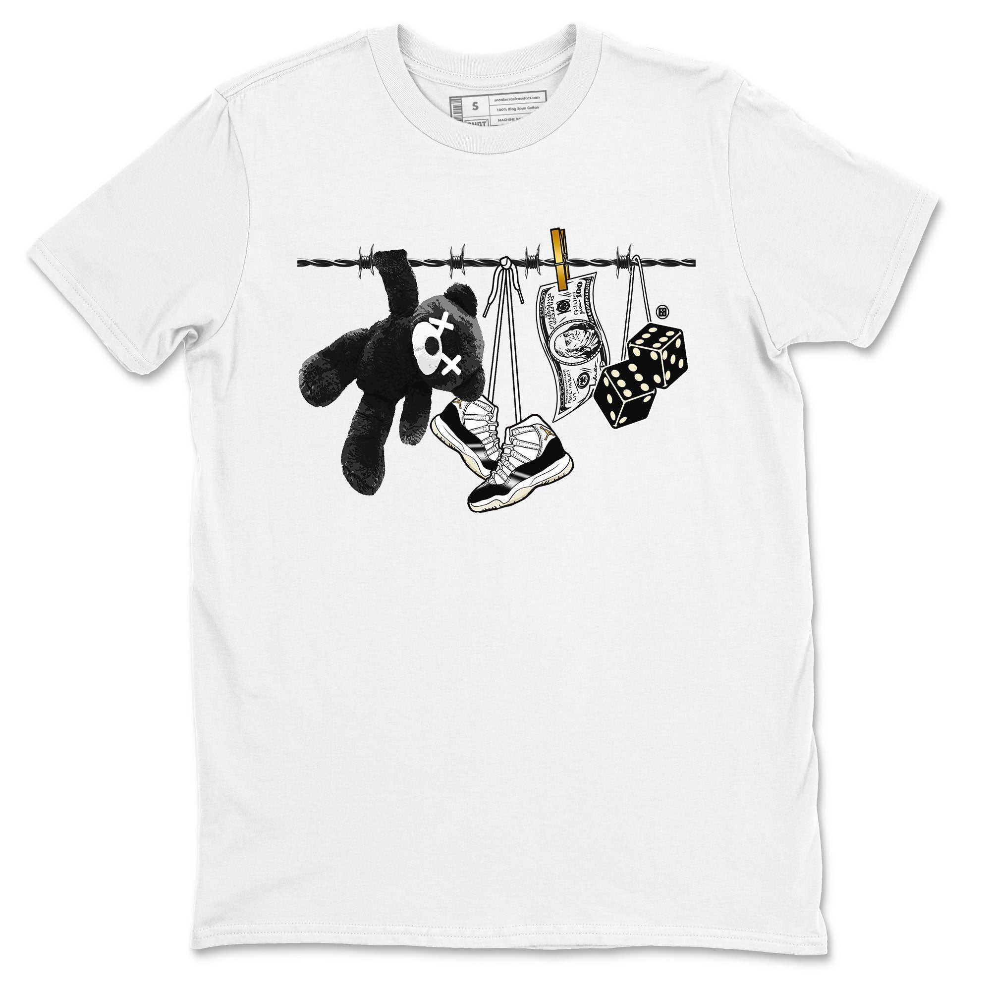 Clothesline snkmatch Tees - Air Jordan 11 Gratitude