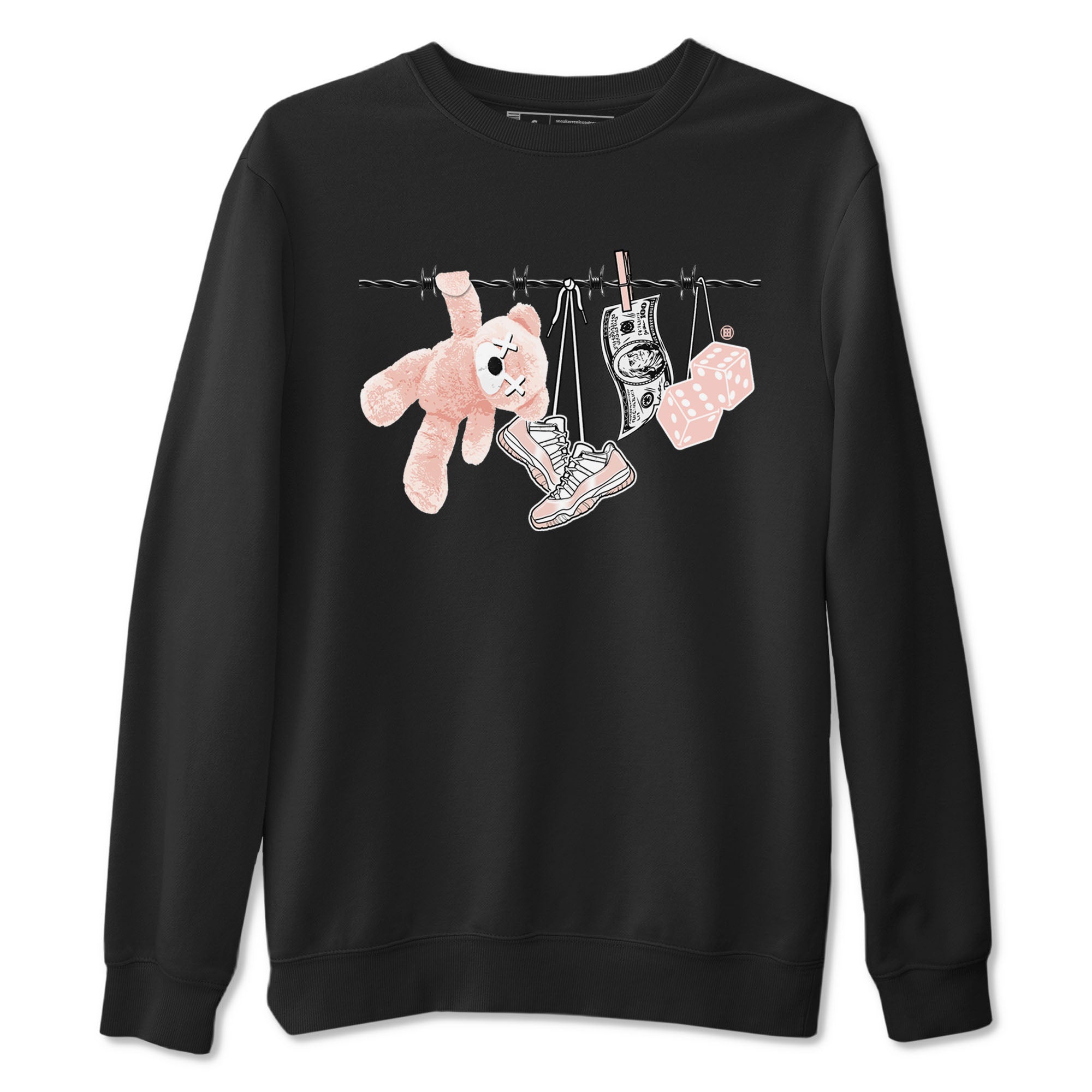 Clothesline snkmatch Tees - Air Jordan 11 Legend Pink