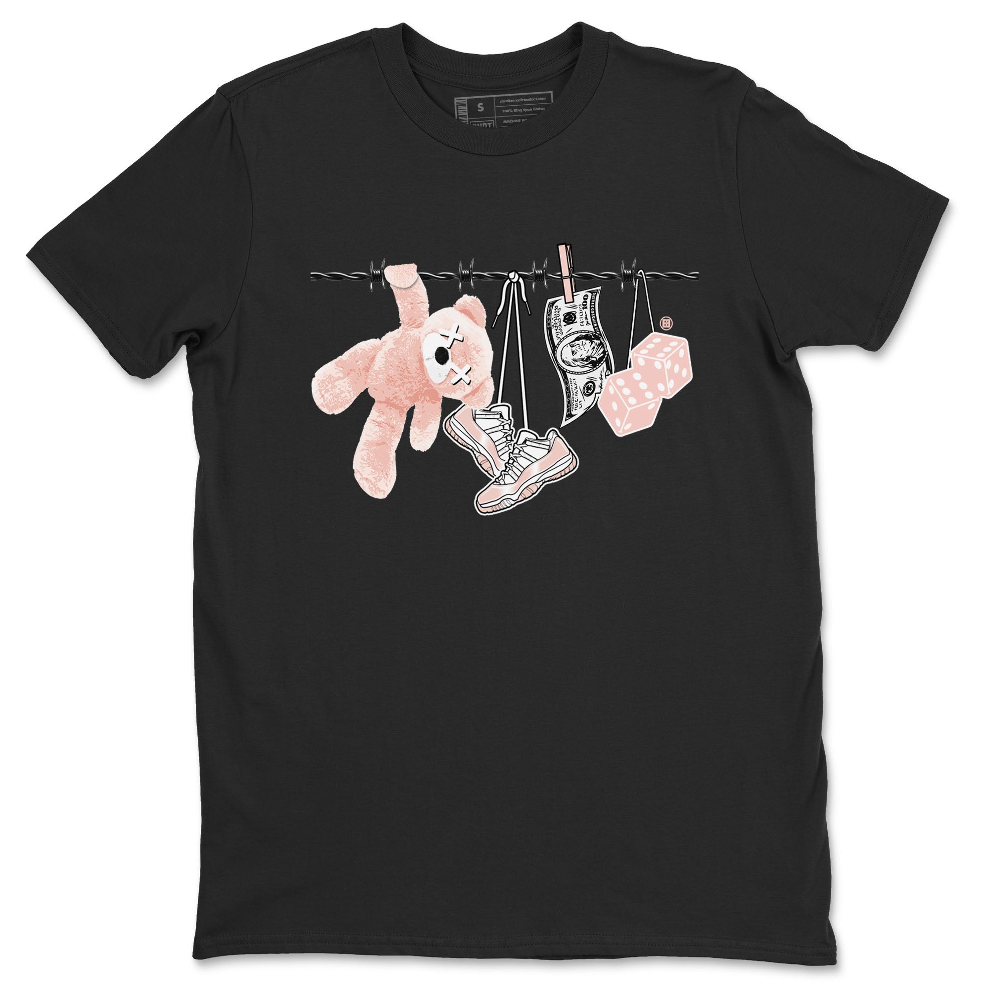 Clothesline snkmatch Tees - Air Jordan 11 Legend Pink