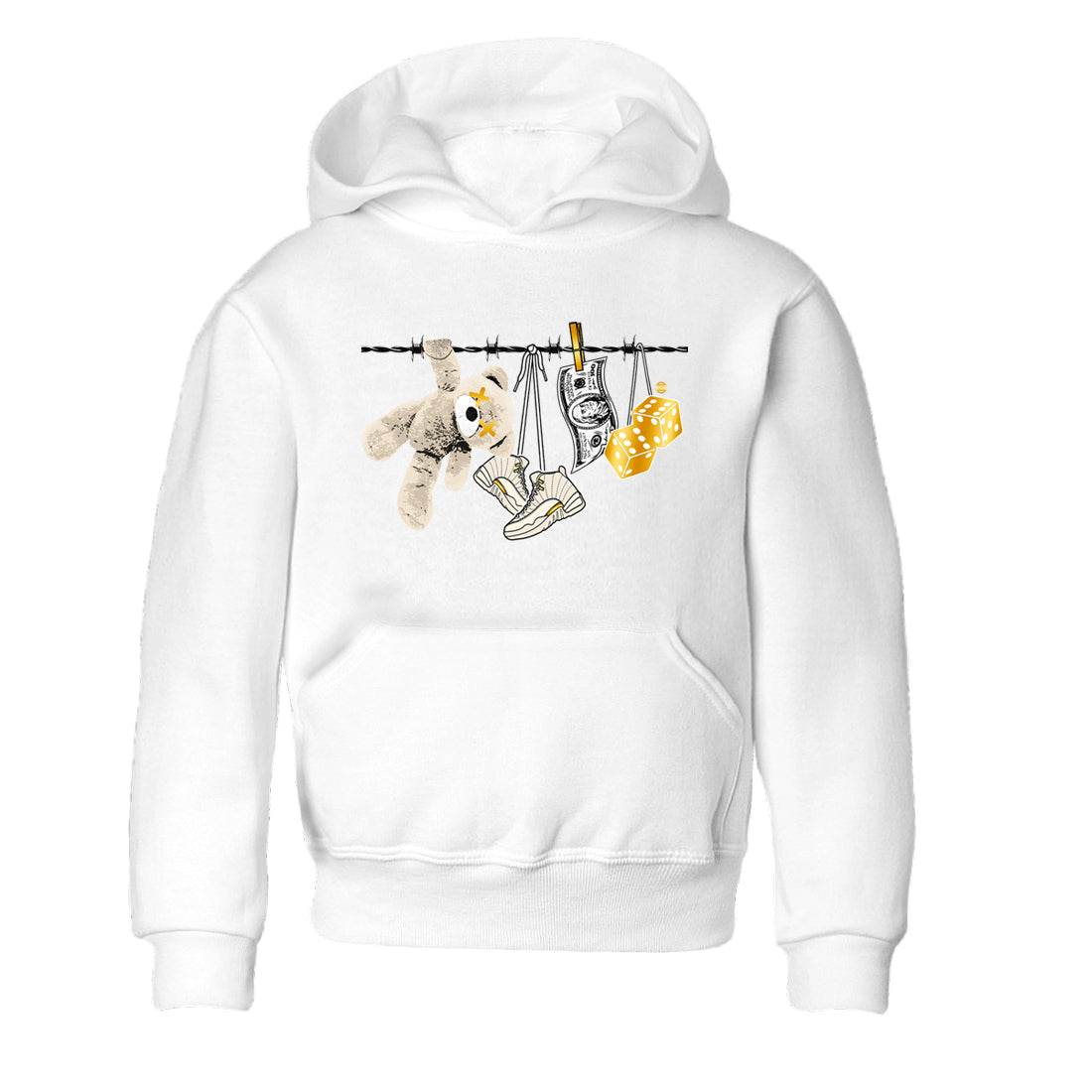 Clothesline snkmatch Tees Kids - Air Jordan 12 Phantom