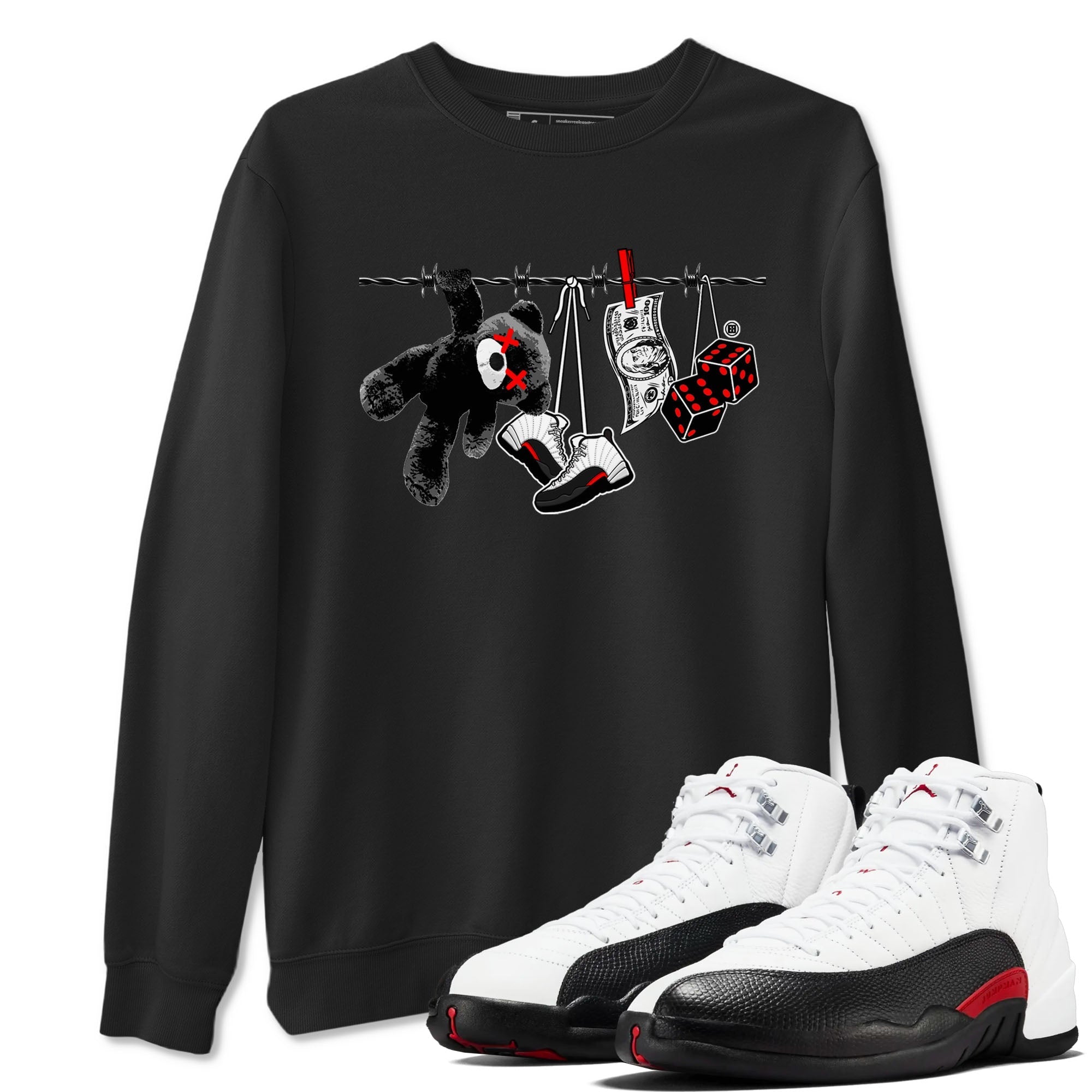 Clothesline snkmatch Tees - Air Jordan 12 Taxi Flip