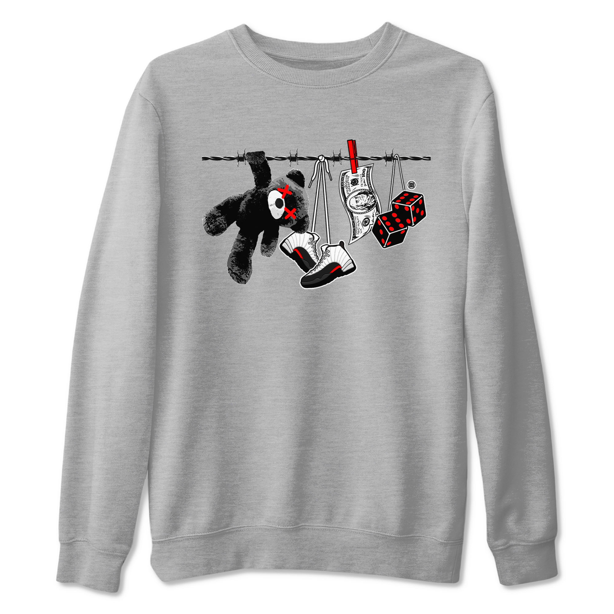 Clothesline snkmatch Tees - Air Jordan 12 Taxi Flip