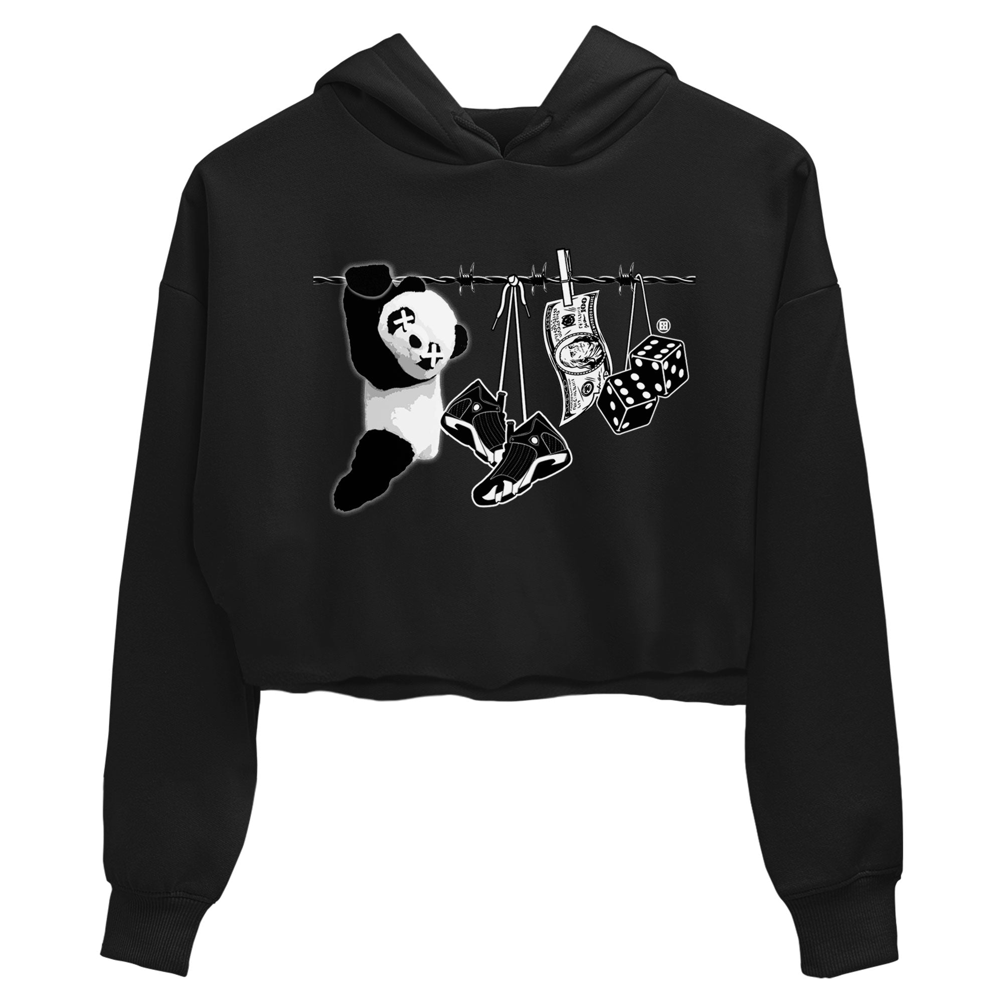 Clothesline snkmatch Women's Top - Air Jordan 14 Panda