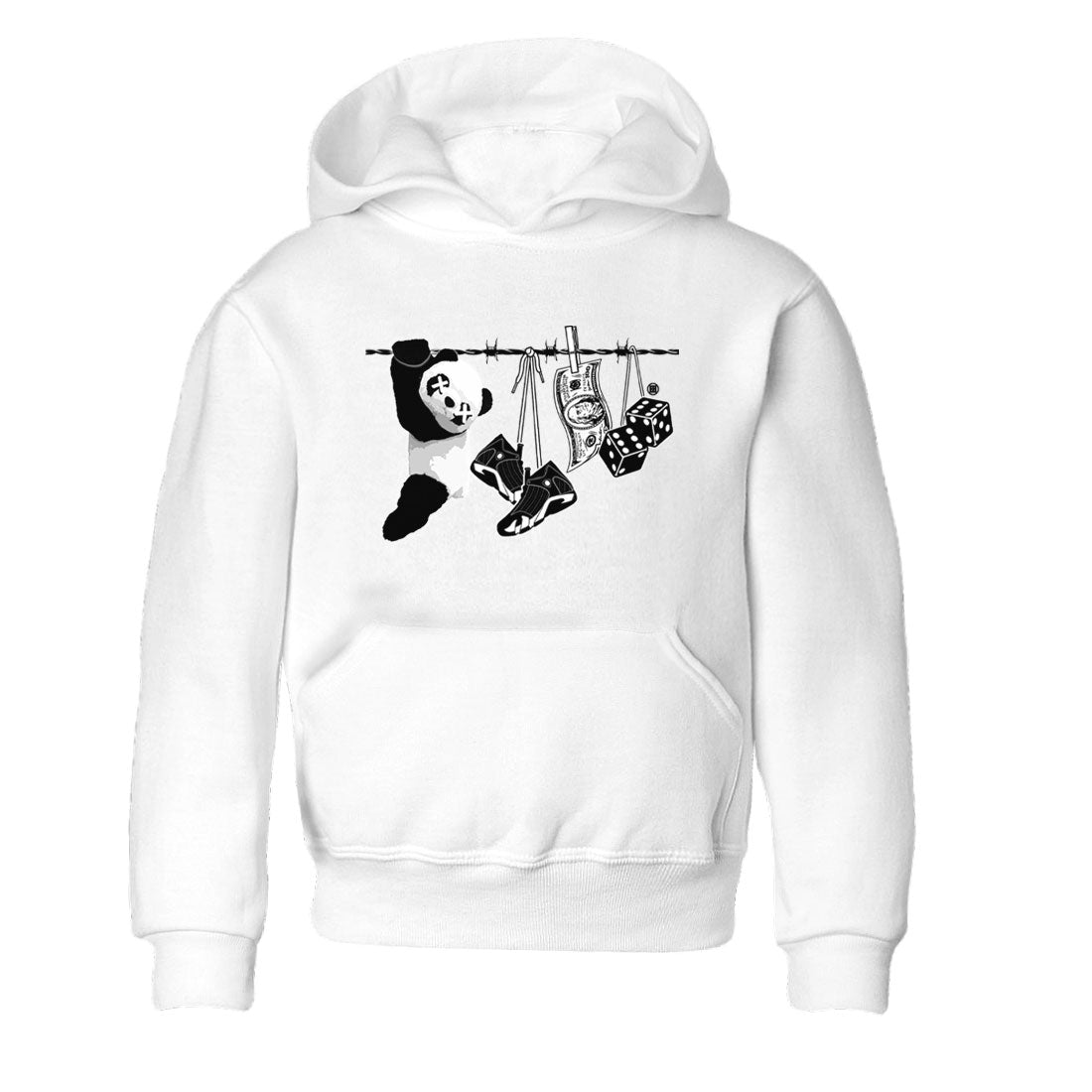 Clothesline snkmatch Tees Kids - Air Jordan 14 Panda