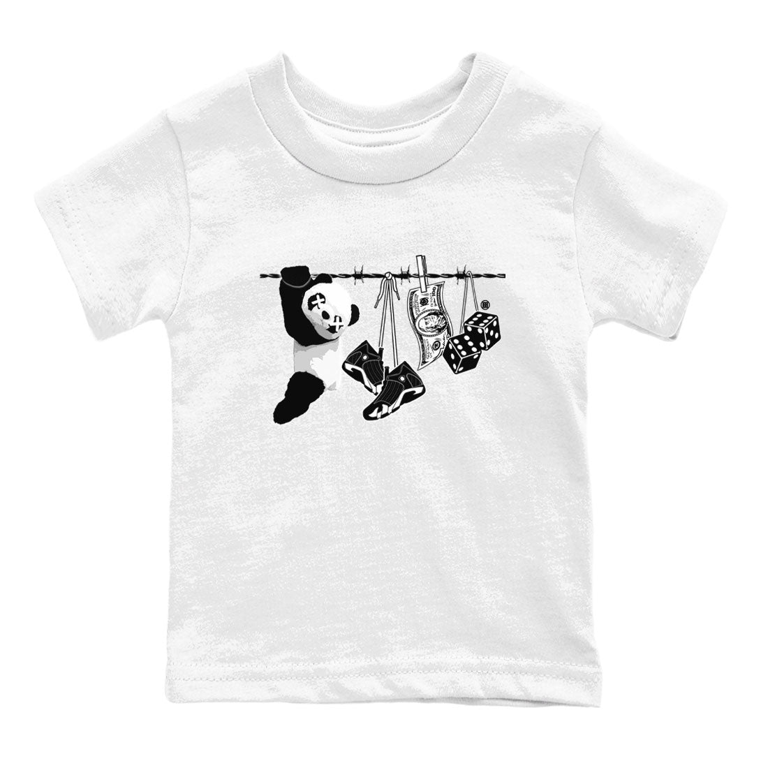 Clothesline snkmatch Tees Kids - Air Jordan 14 Panda