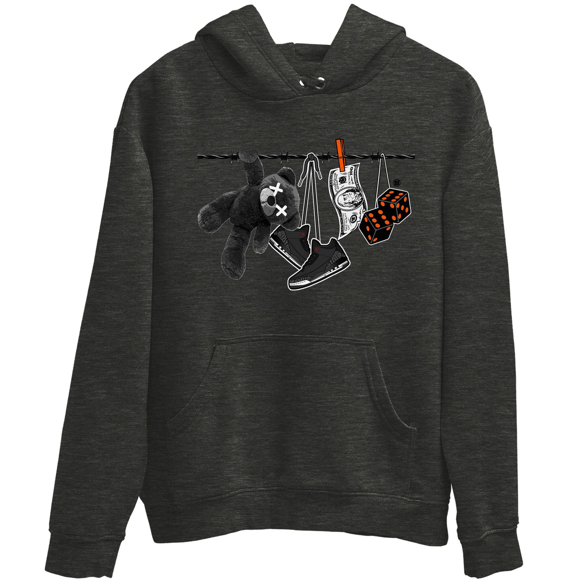 Clothesline snkmatch Tee - Air Jordan 3 Fear